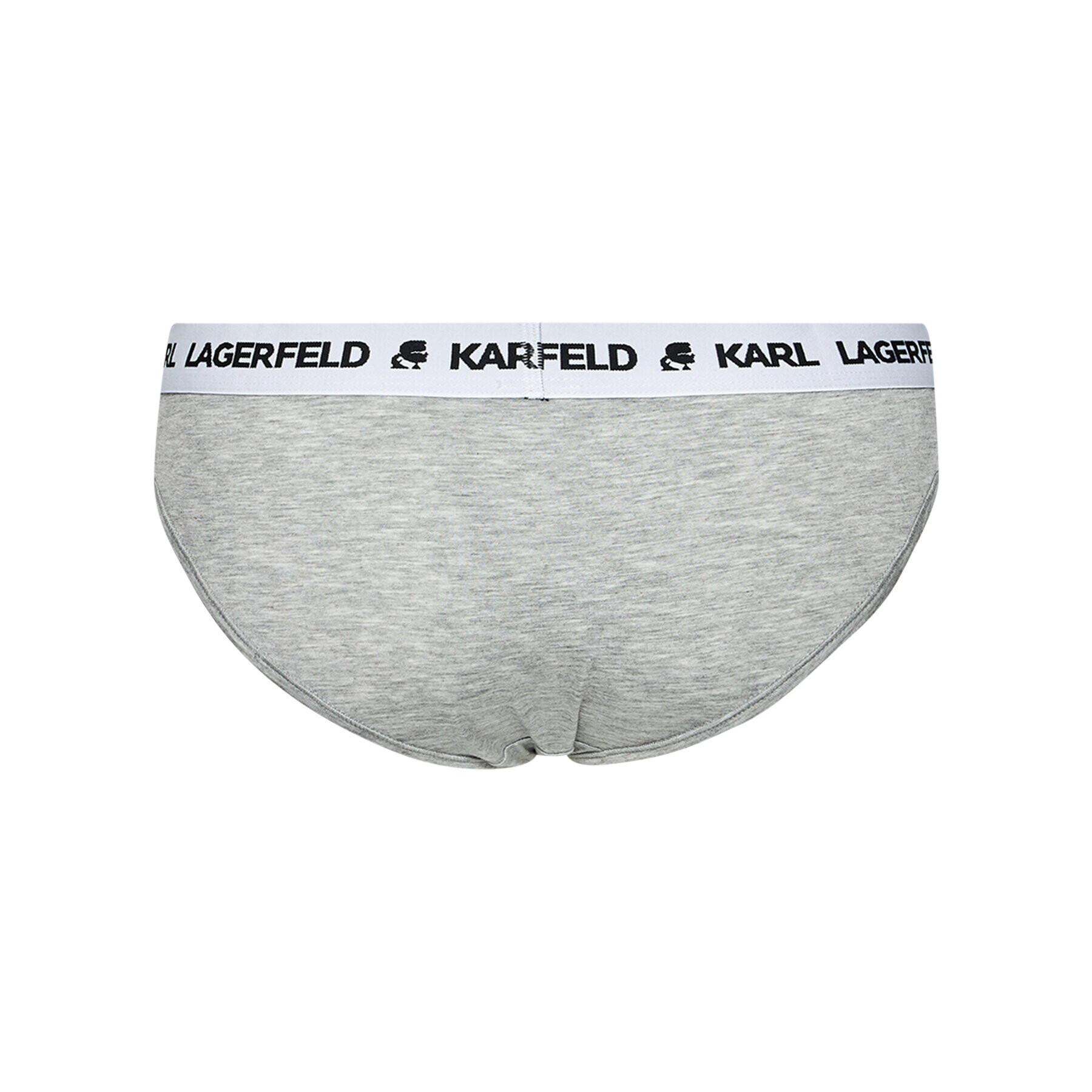 KARL LAGERFELD Set 2 perechi de chiloți de damă clasici Logo Hipsters Set 211W2125 Gri - Pled.ro