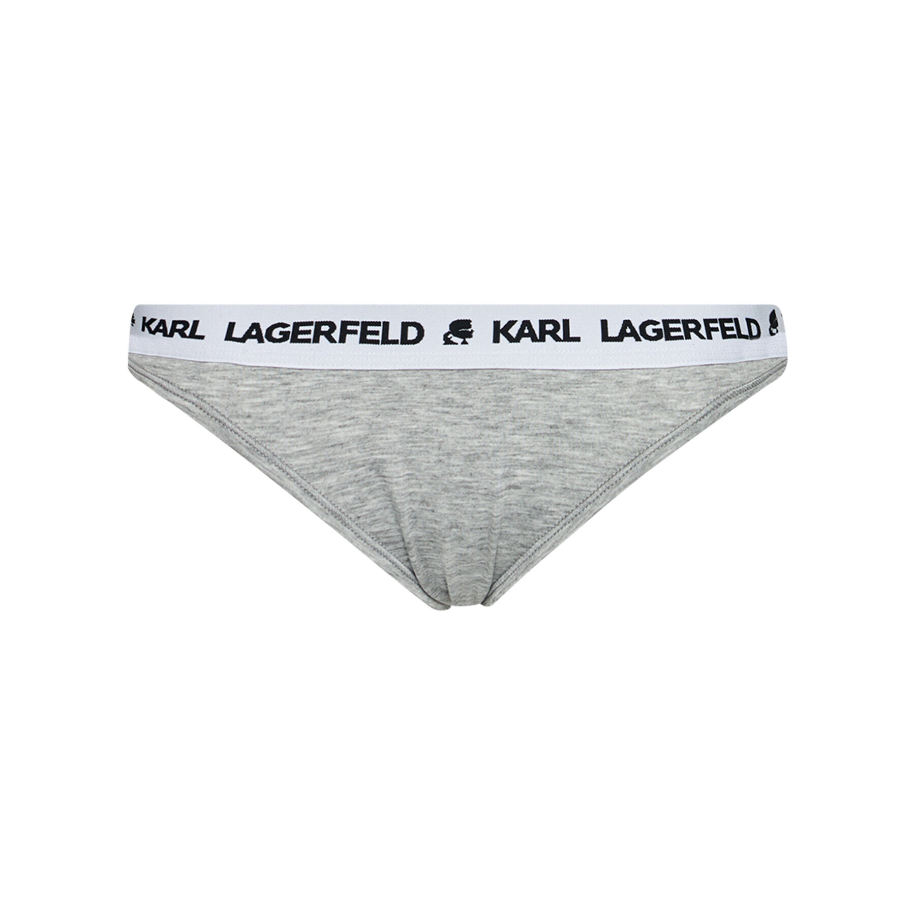 KARL LAGERFELD Set 2 perechi de chiloți de damă clasici Logo Set 211W2127 Gri - Pled.ro