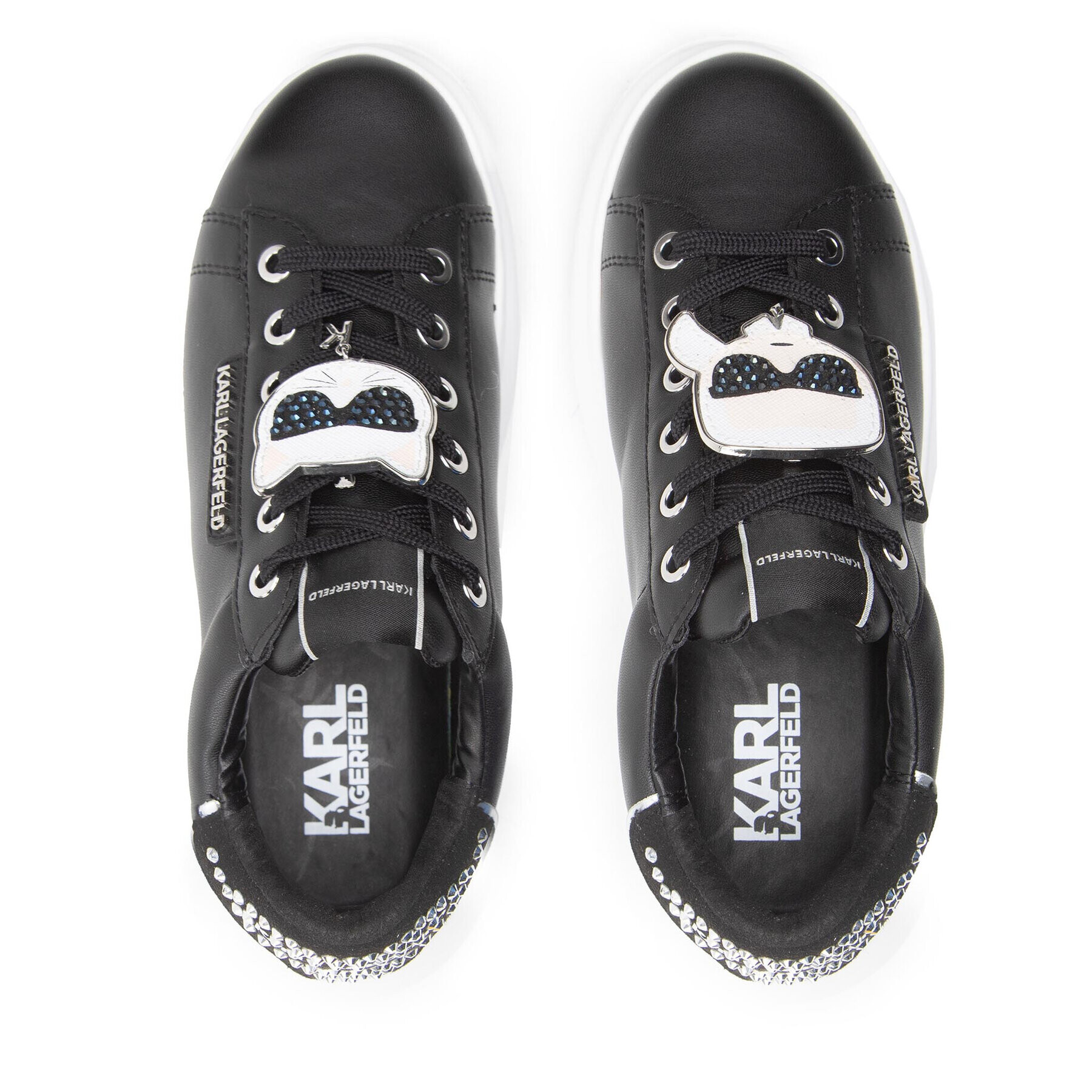 KARL LAGERFELD Sneakers KL62576C Negru - Pled.ro