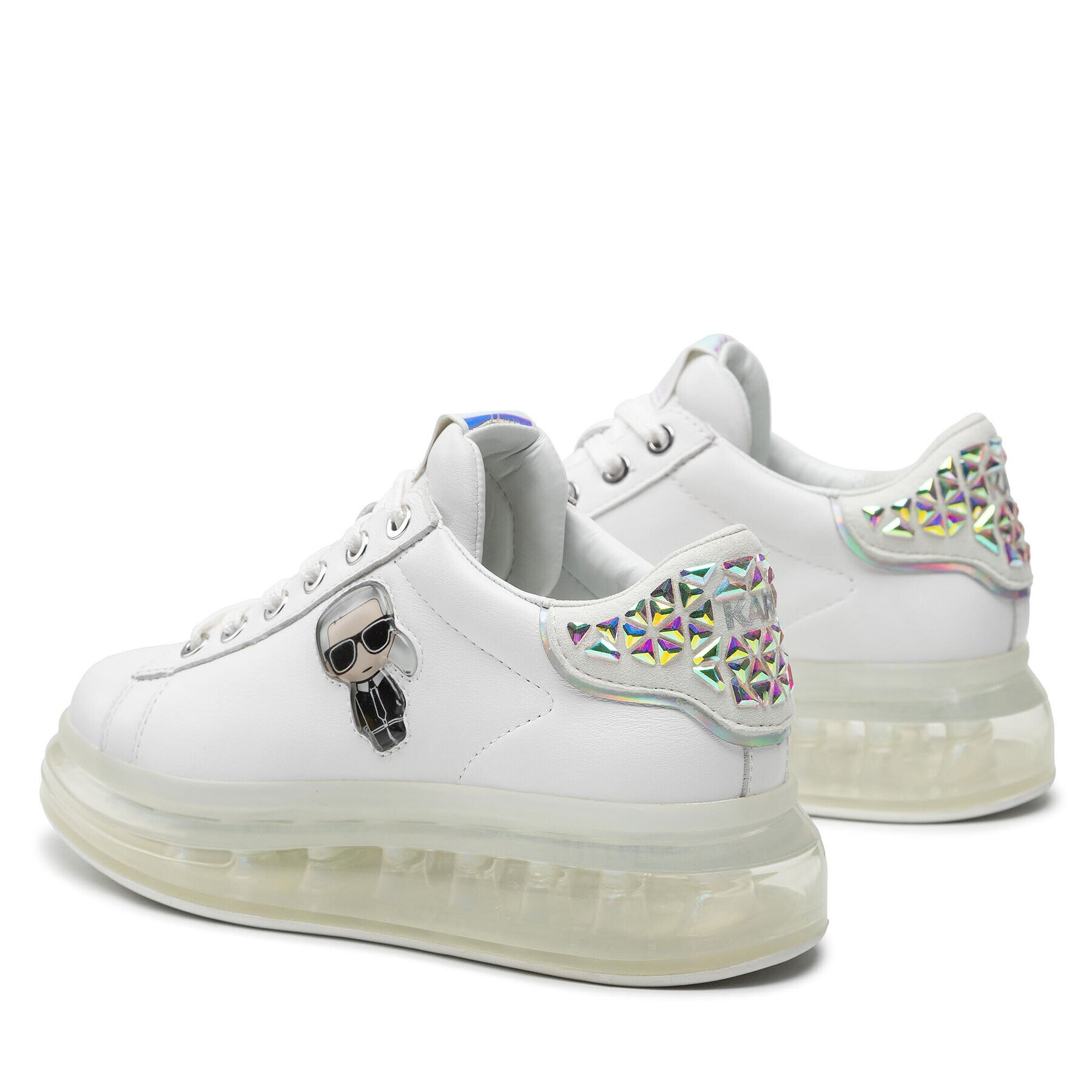 KARL LAGERFELD Sneakers KL62633 Alb - Pled.ro