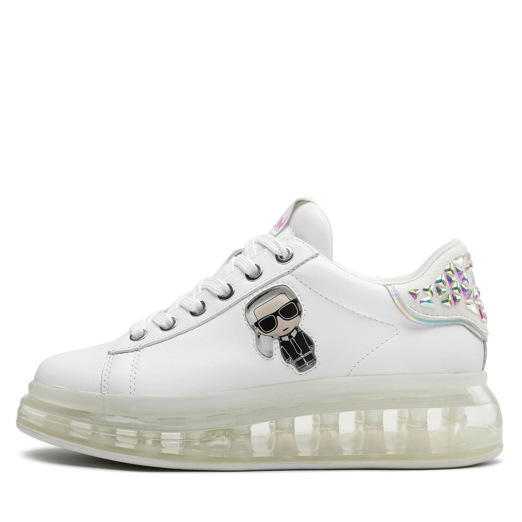 KARL LAGERFELD Sneakers KL62633 Alb - Pled.ro