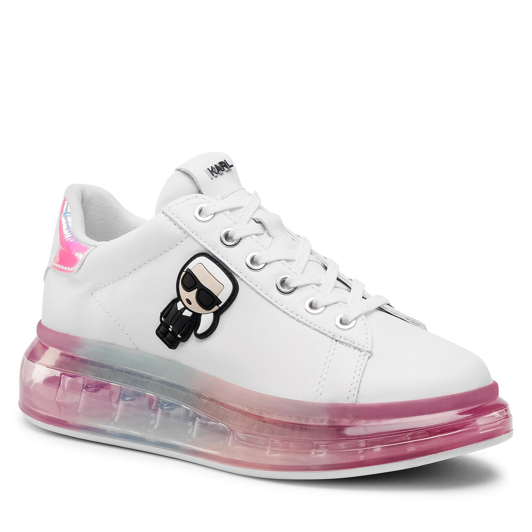 KARL LAGERFELD Sneakers KL62689 Alb - Pled.ro