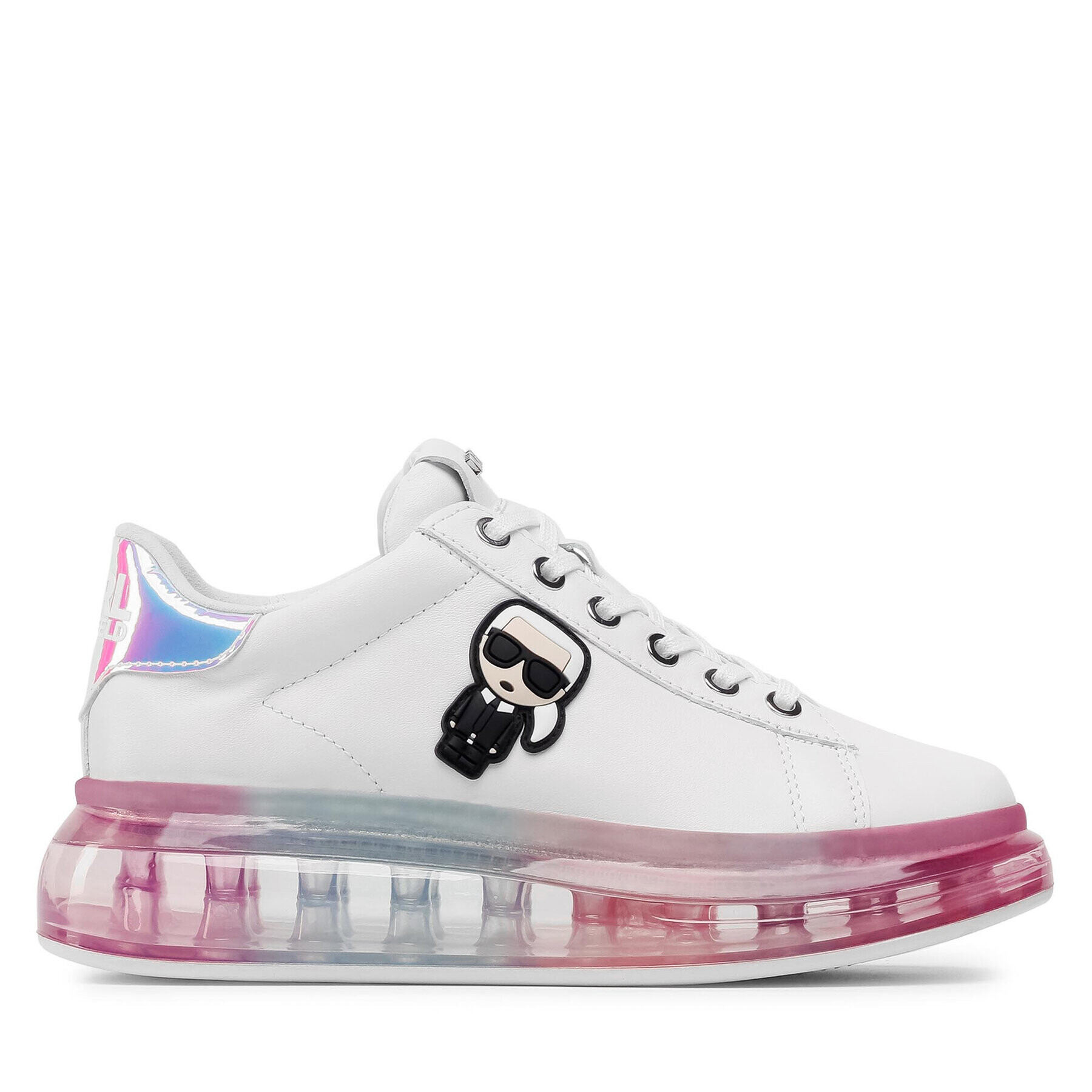 KARL LAGERFELD Sneakers KL62689 Alb - Pled.ro