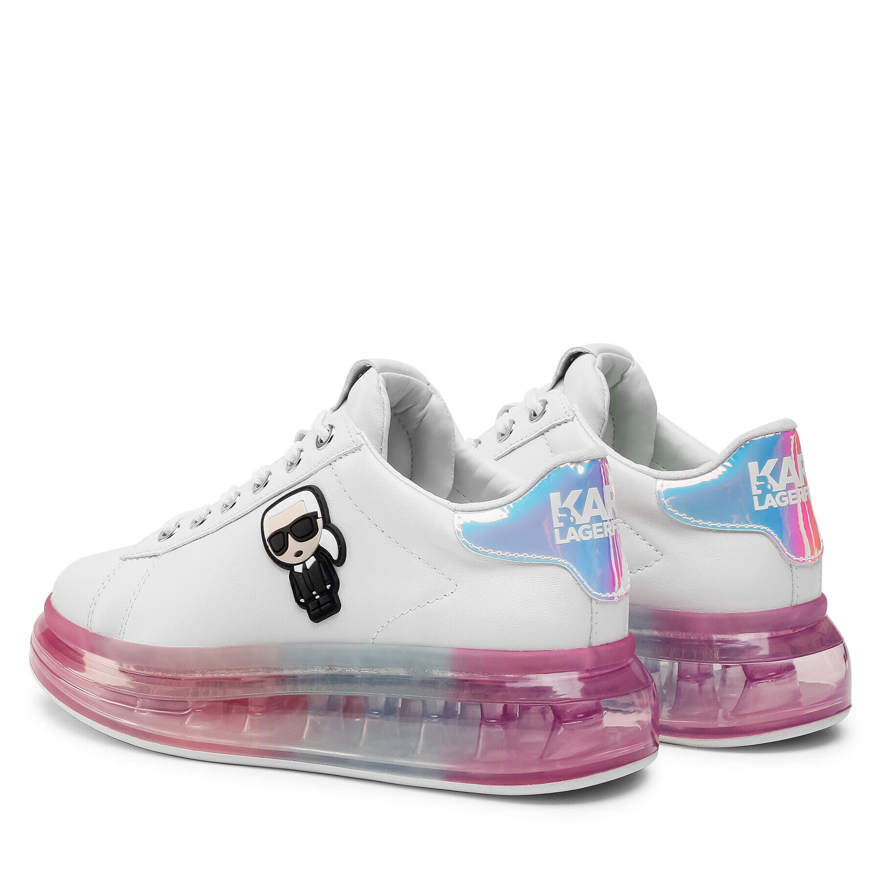 KARL LAGERFELD Sneakers KL62689 Alb - Pled.ro