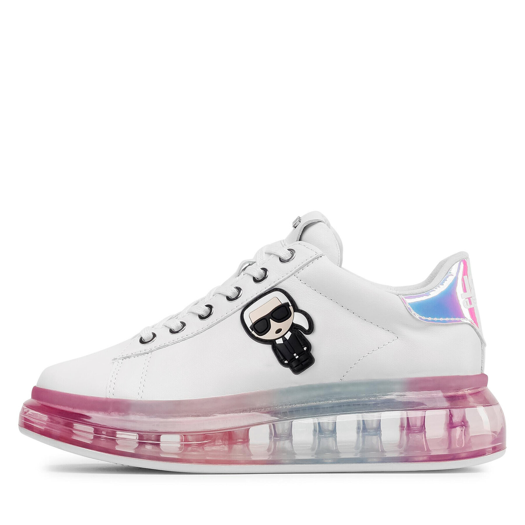 KARL LAGERFELD Sneakers KL62689 Alb - Pled.ro