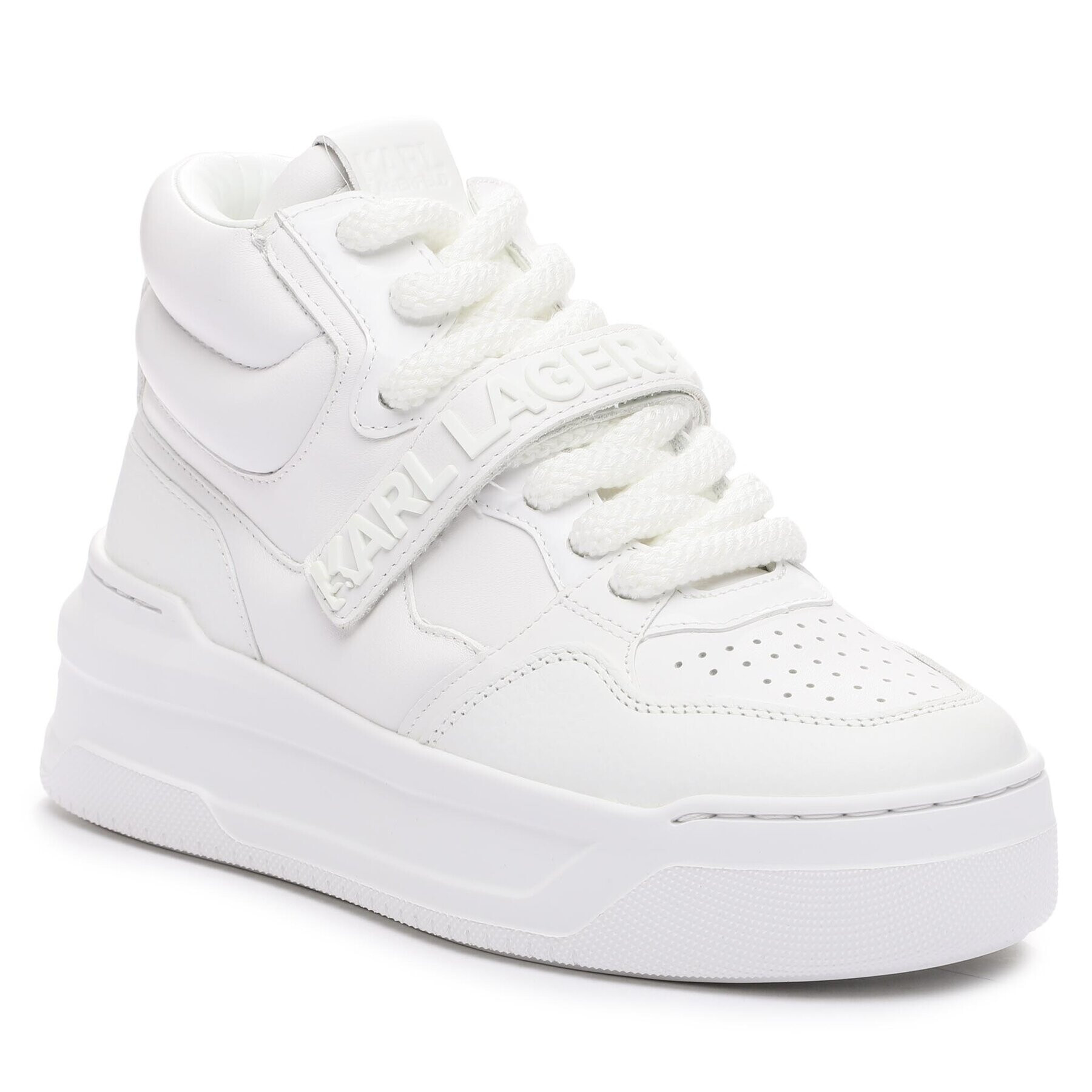 KARL LAGERFELD Sneakers KL63350 Alb - Pled.ro