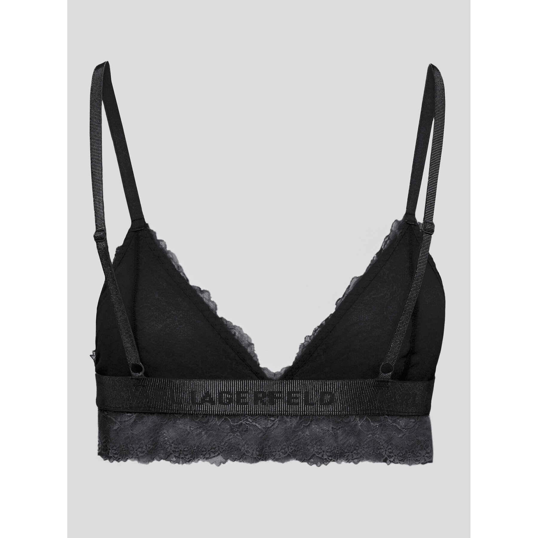 KARL LAGERFELD Sutien top 221W2100 Negru - Pled.ro