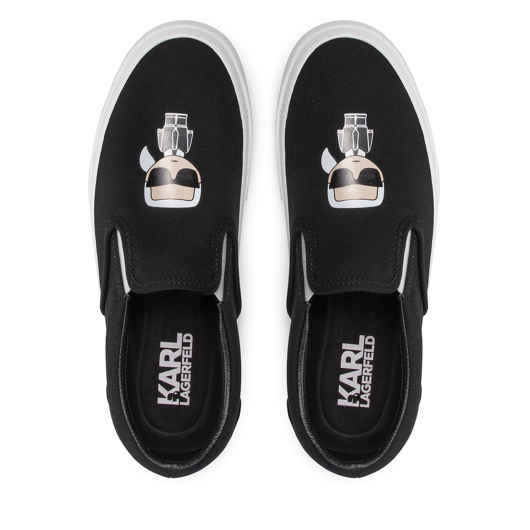 KARL LAGERFELD Teniși KL50300 Negru - Pled.ro