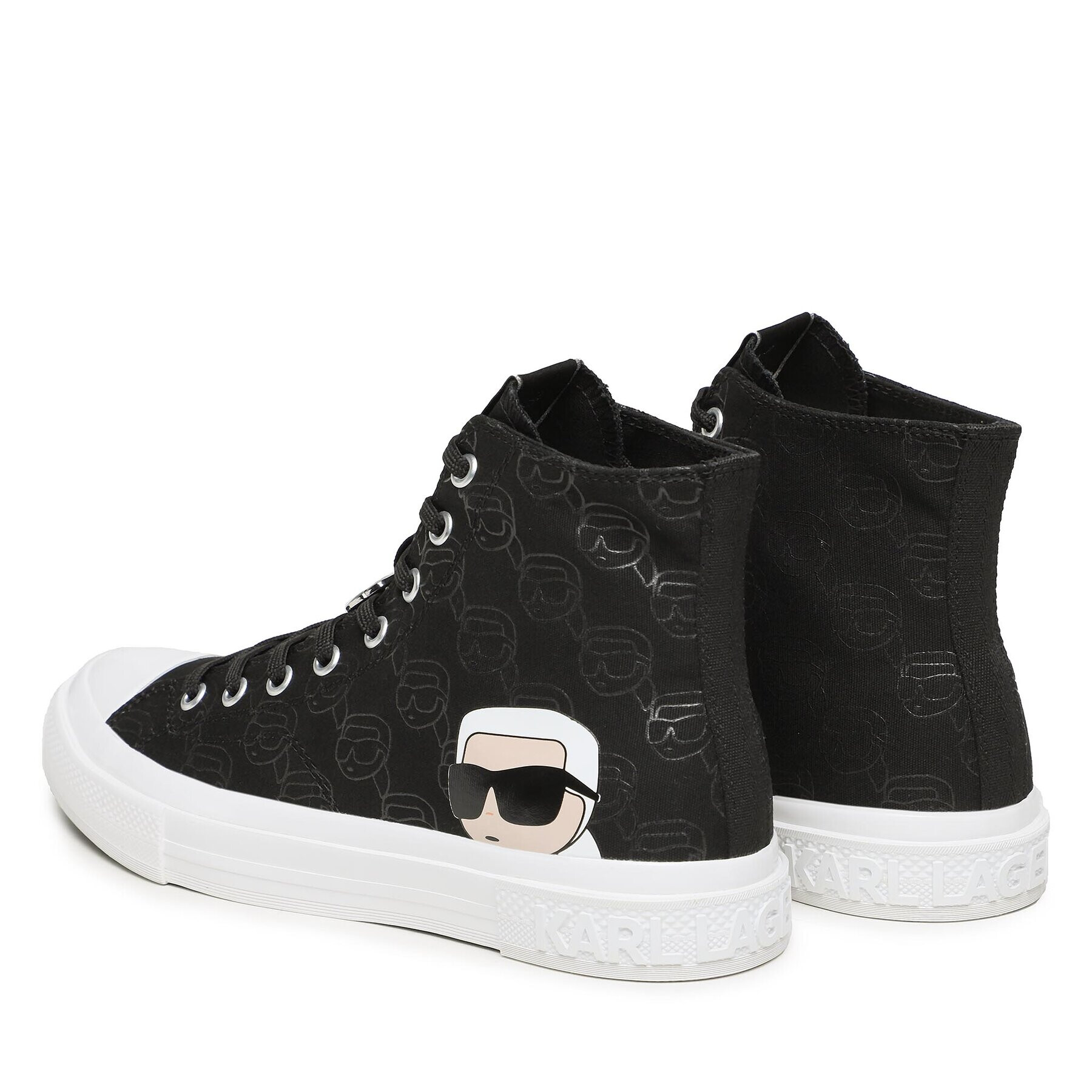 KARL LAGERFELD Teniși KL50356F Negru - Pled.ro