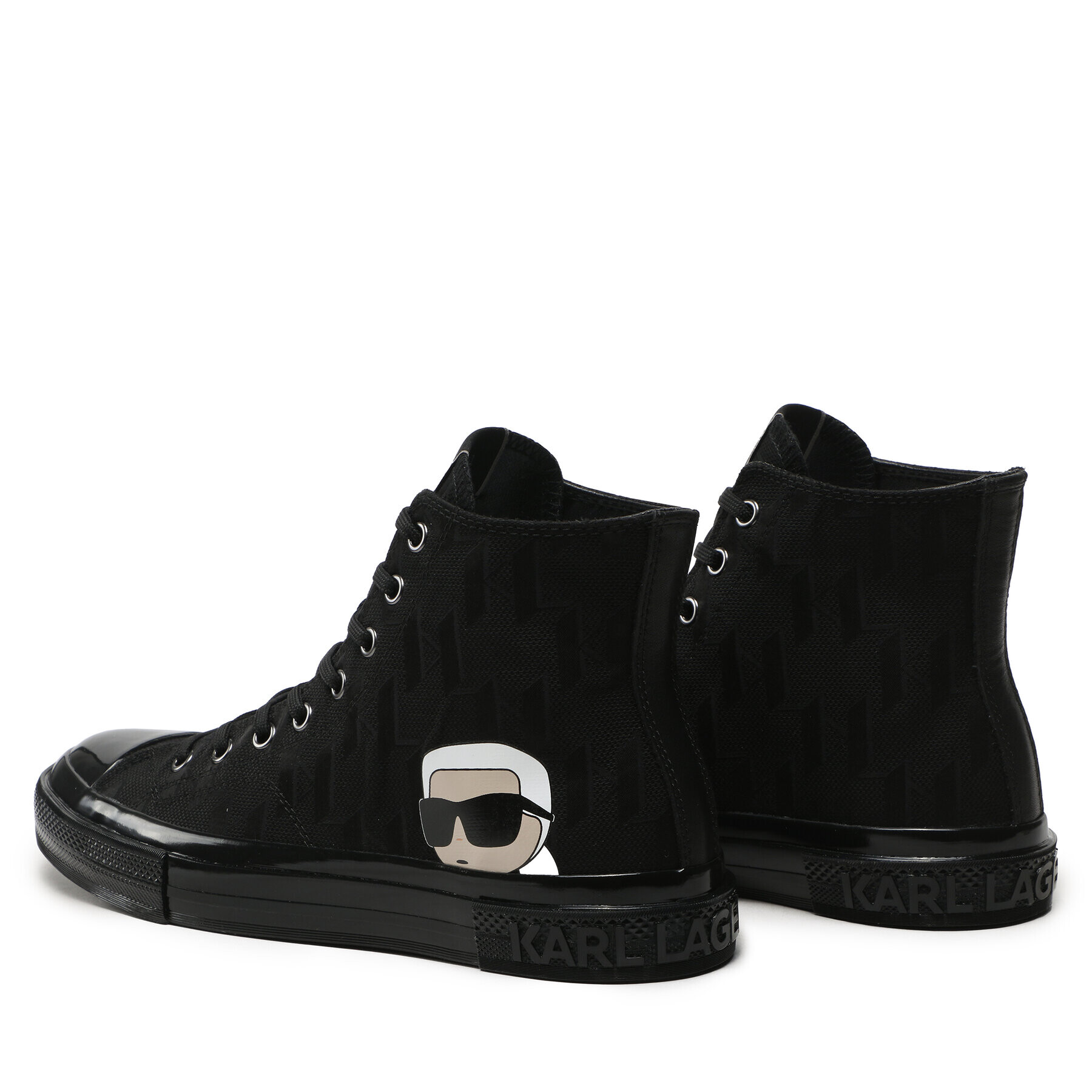 KARL LAGERFELD Teniși KL50359 Negru - Pled.ro