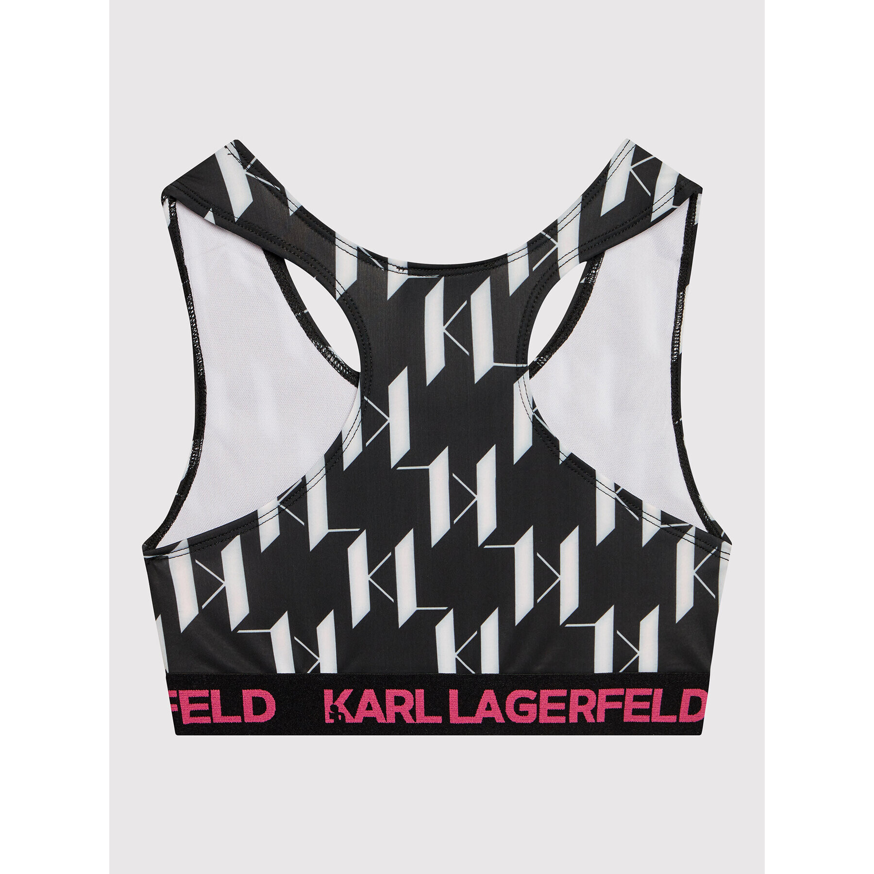 KARL LAGERFELD Top Z15350 D Negru Slim Fit - Pled.ro