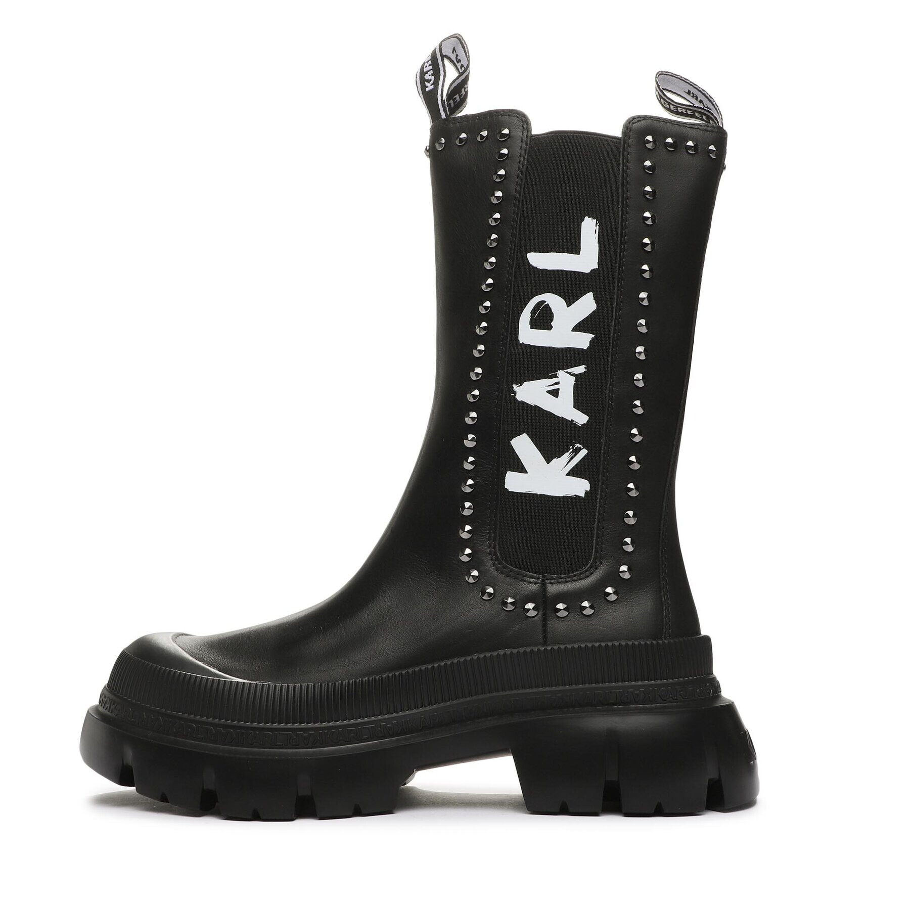 KARL LAGERFELD Ghete Jodhpur KL43591 Negru - Pled.ro