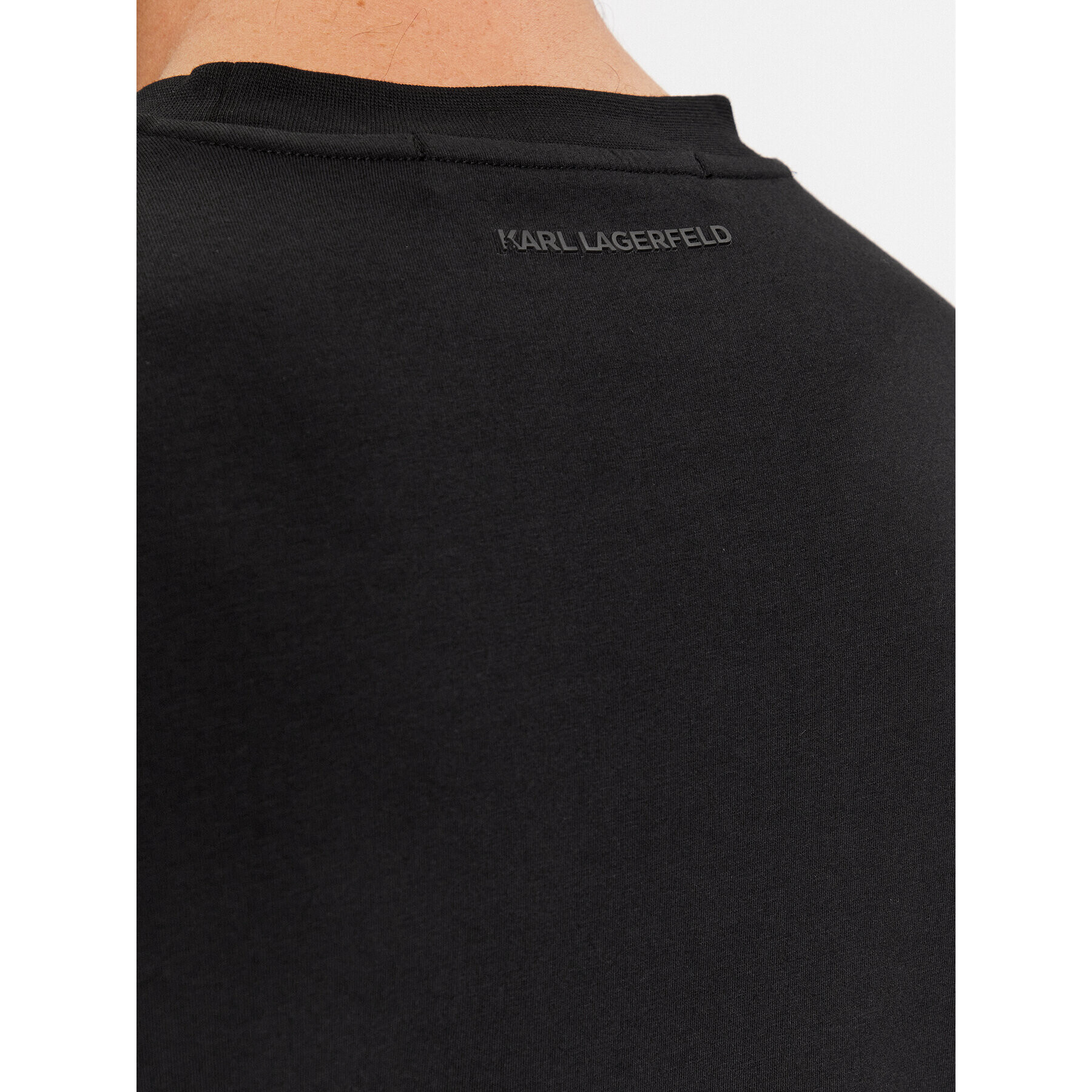 KARL LAGERFELD Tricou 755037 534221 Auriu Regular Fit - Pled.ro