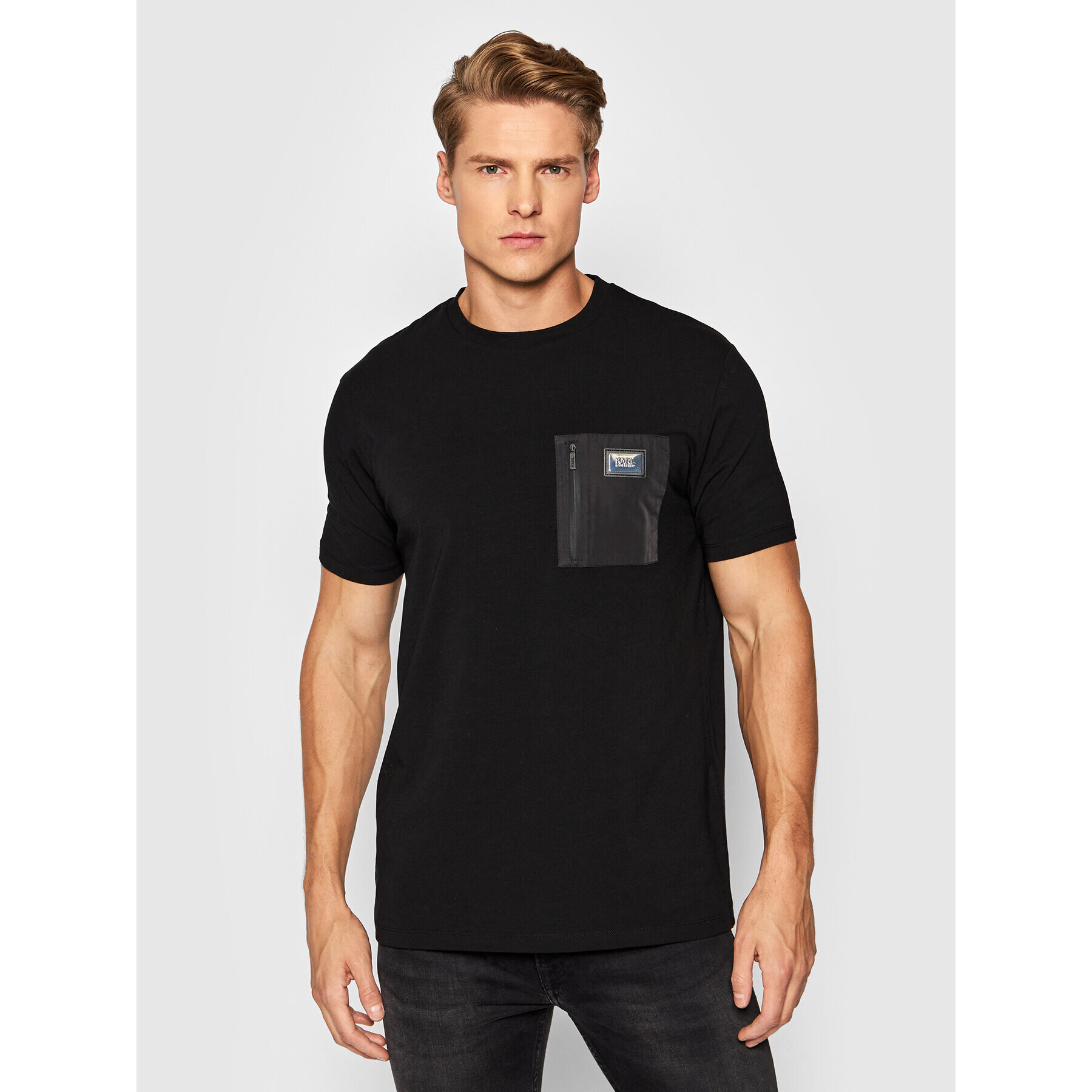 KARL LAGERFELD Tricou 755051 512221 Negru Regular Fit - Pled.ro