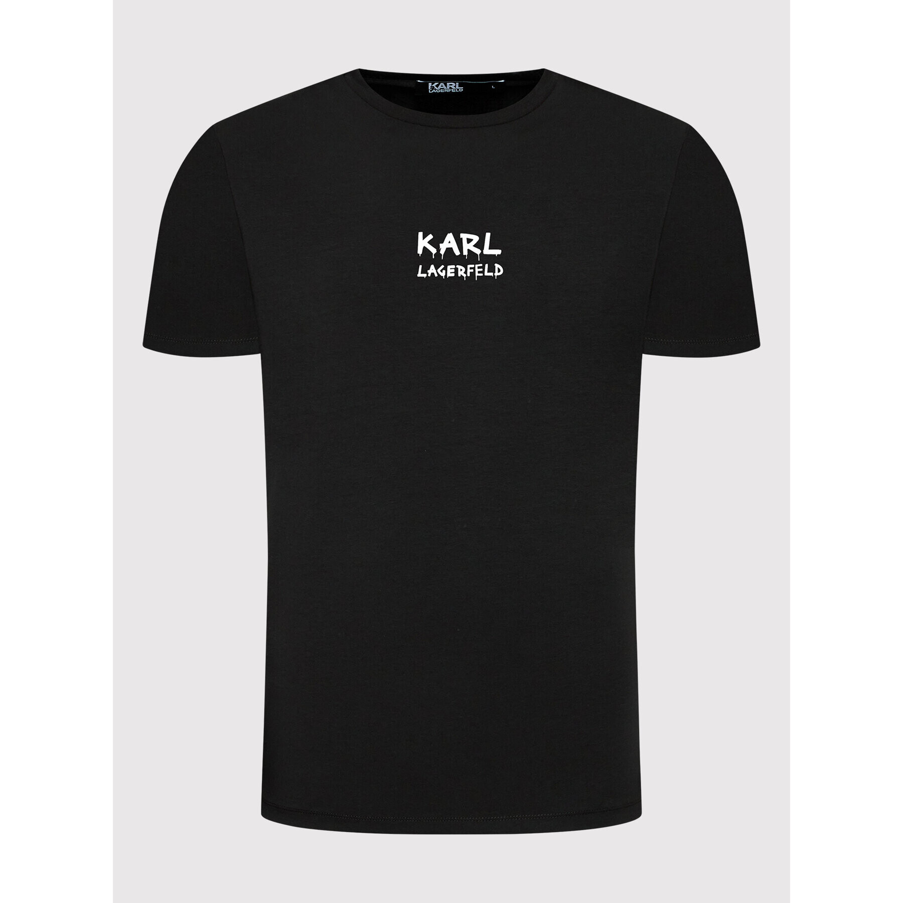 KARL LAGERFELD Tricou 755063 Negru Regular Fit - Pled.ro