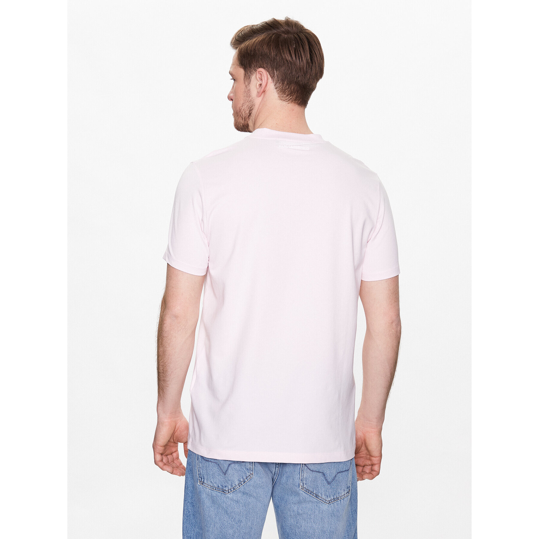 KARL LAGERFELD Tricou 755080 532221 Roz Regular Fit - Pled.ro