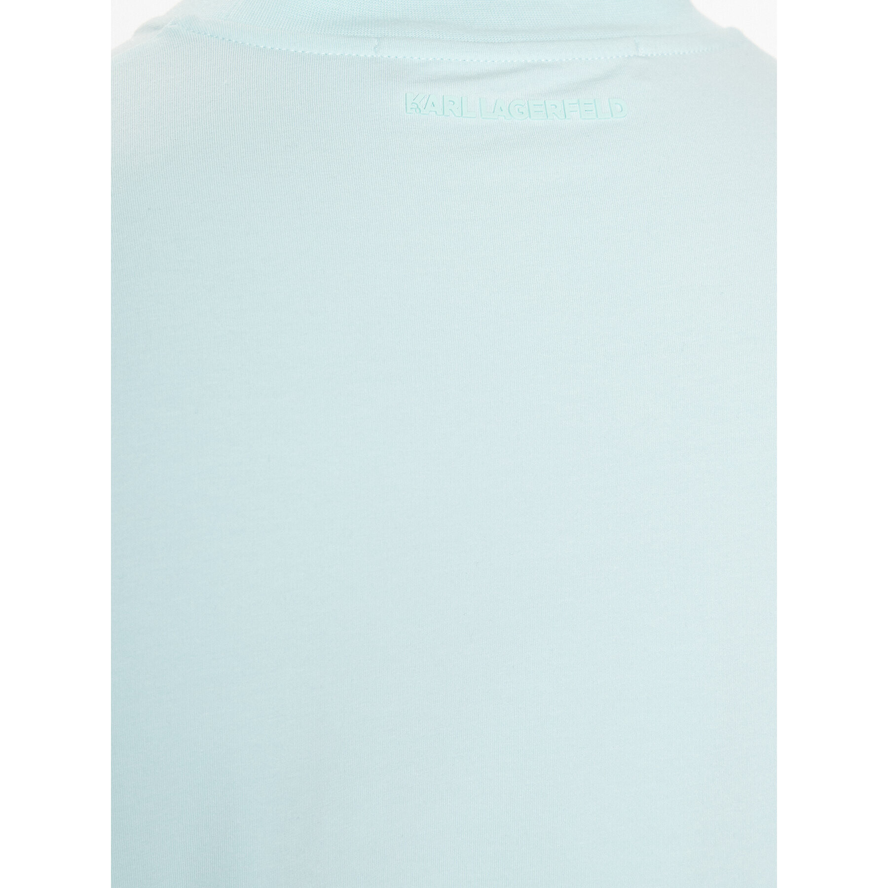 KARL LAGERFELD Tricou 755080 532221 Verde Regular Fit - Pled.ro