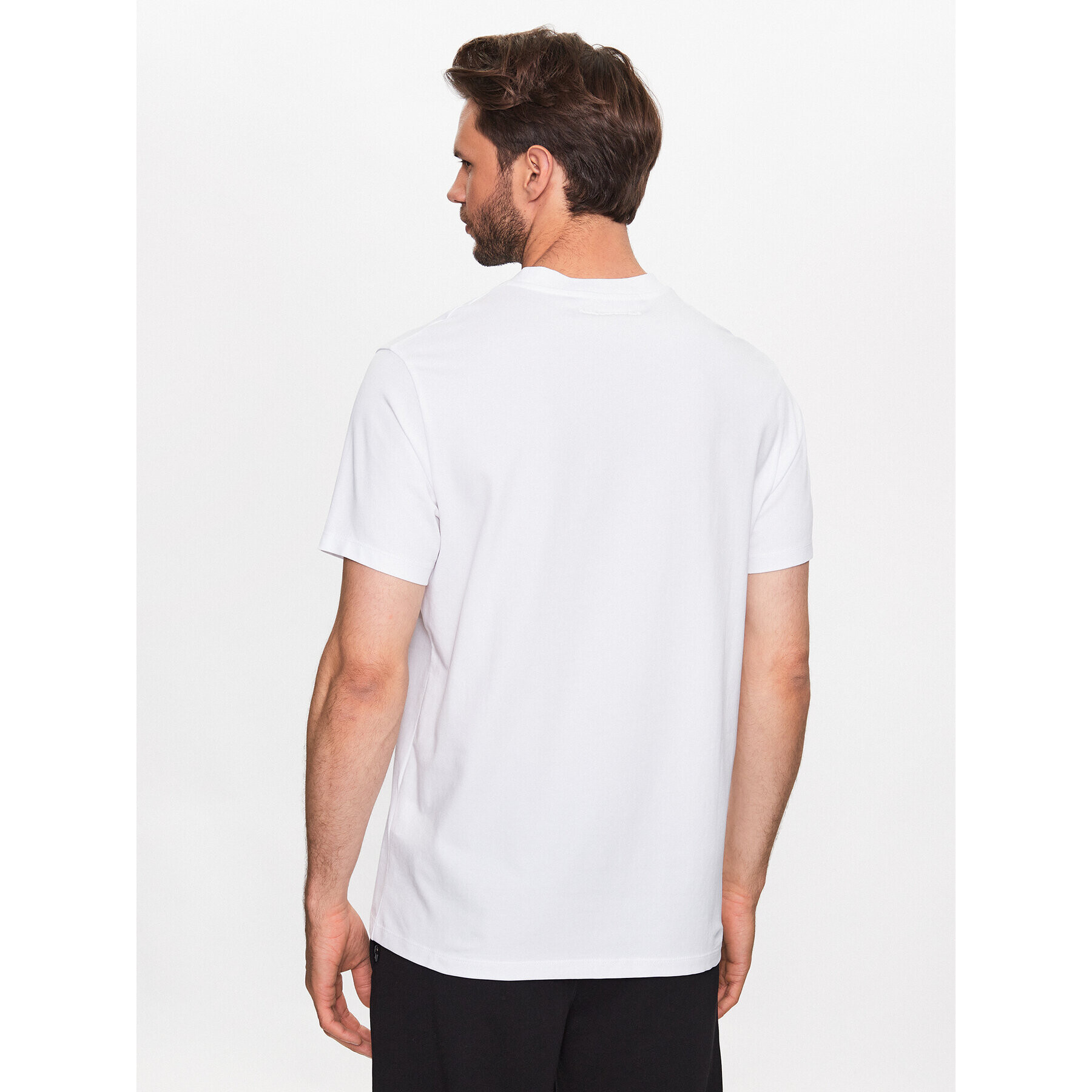 KARL LAGERFELD Tricou 755082 532221 Alb Regular Fit - Pled.ro