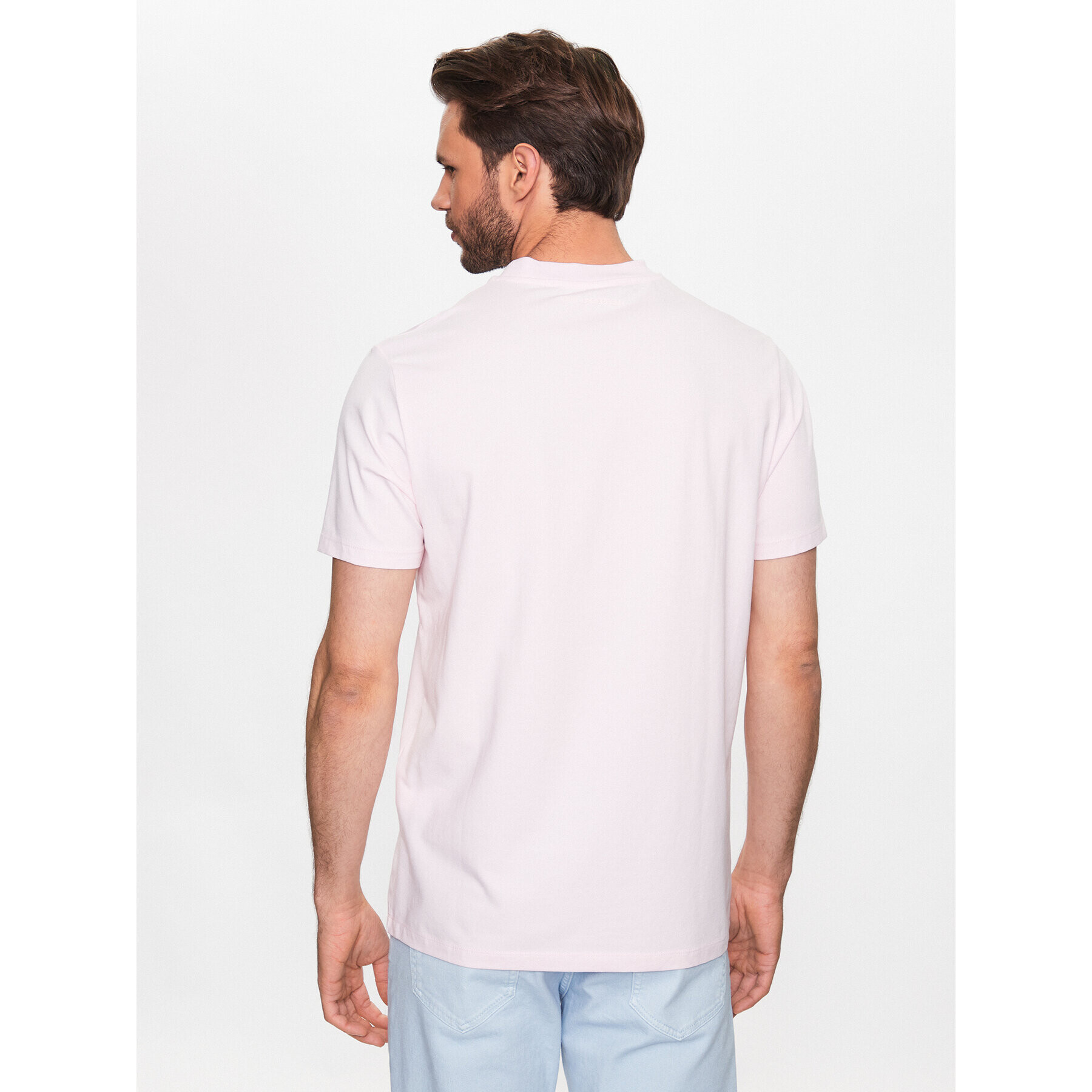 KARL LAGERFELD Tricou 755082 532221 Roz Regular Fit - Pled.ro