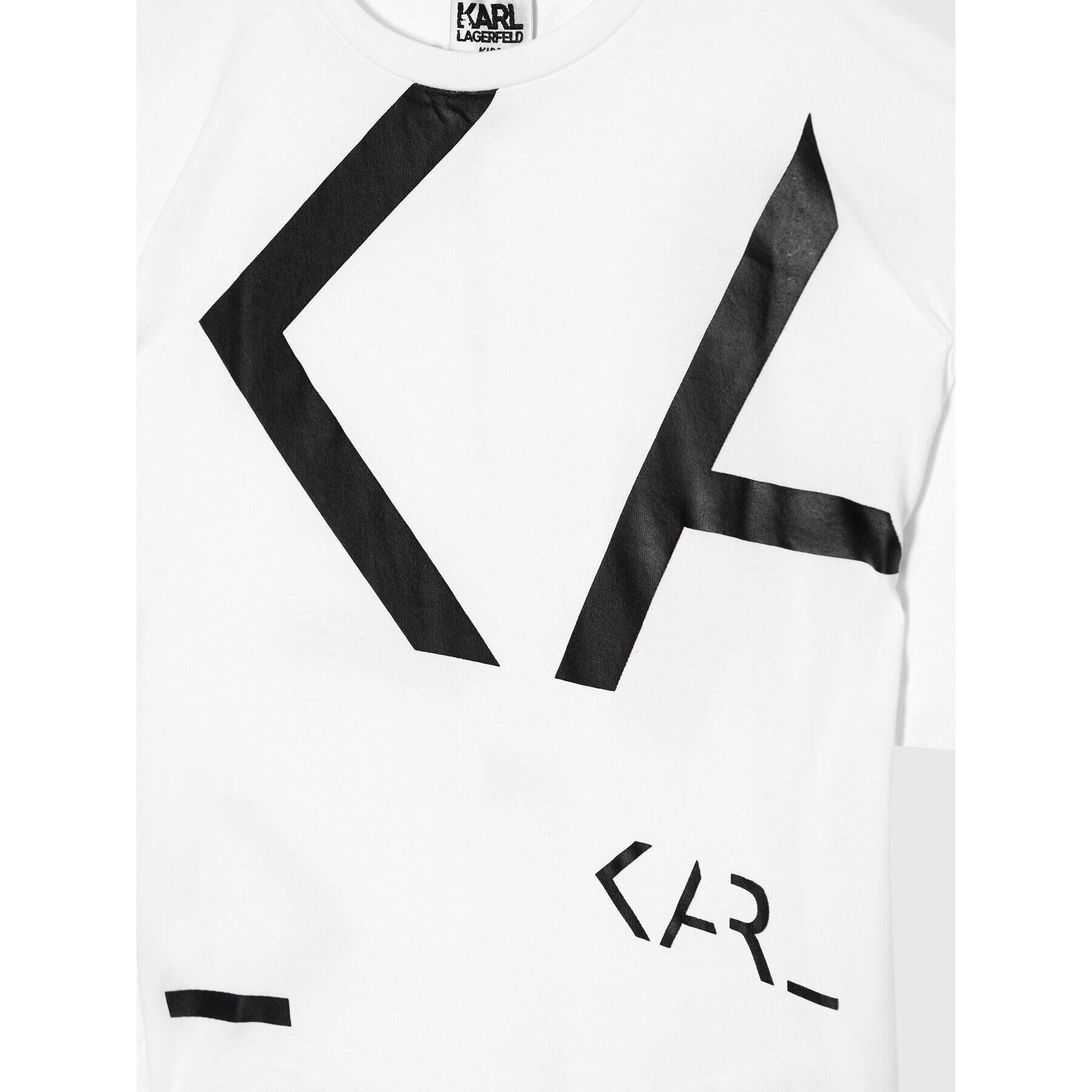 KARL LAGERFELD Tricou Z15321 M Alb Regular Fit - Pled.ro