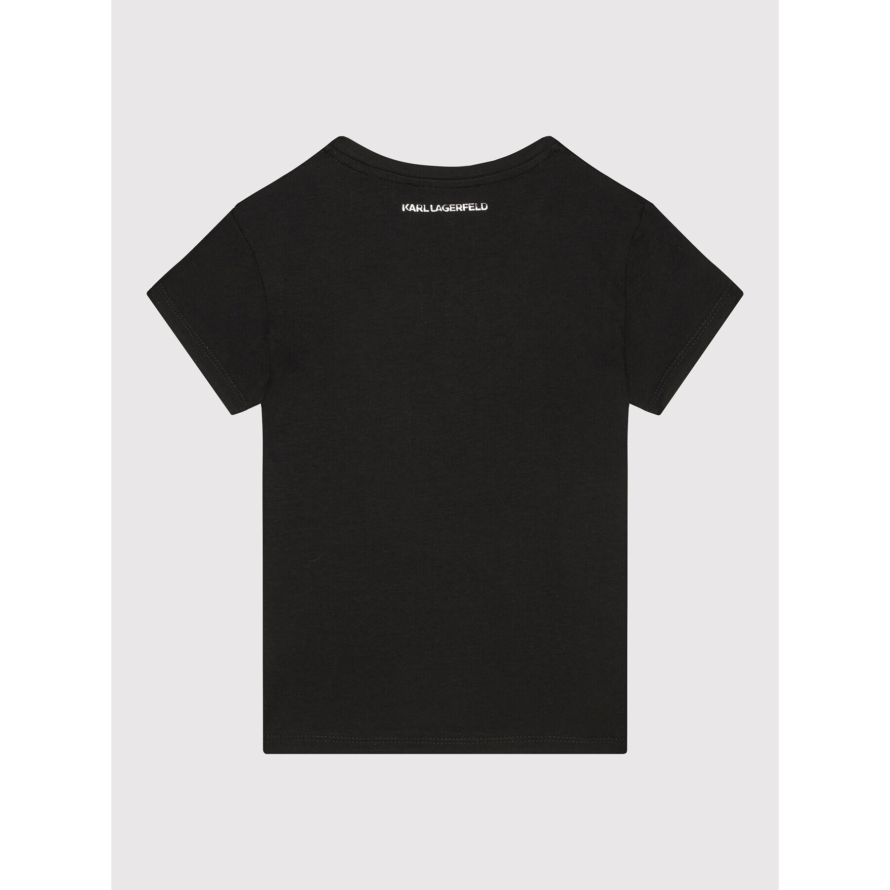 KARL LAGERFELD Tricou Z15351 S Negru Regular Fit - Pled.ro