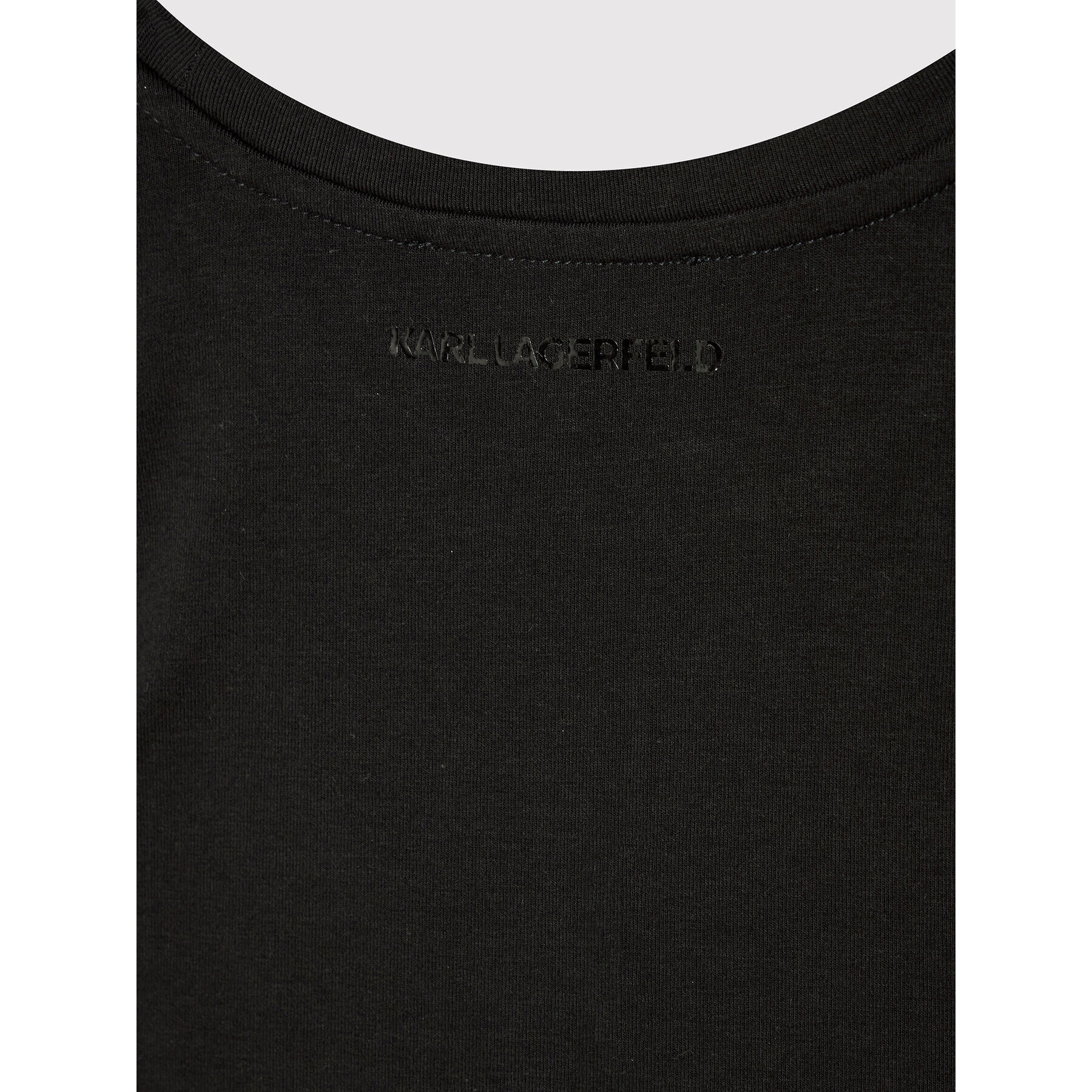 KARL LAGERFELD Tricou Z15351 S Negru Regular Fit - Pled.ro