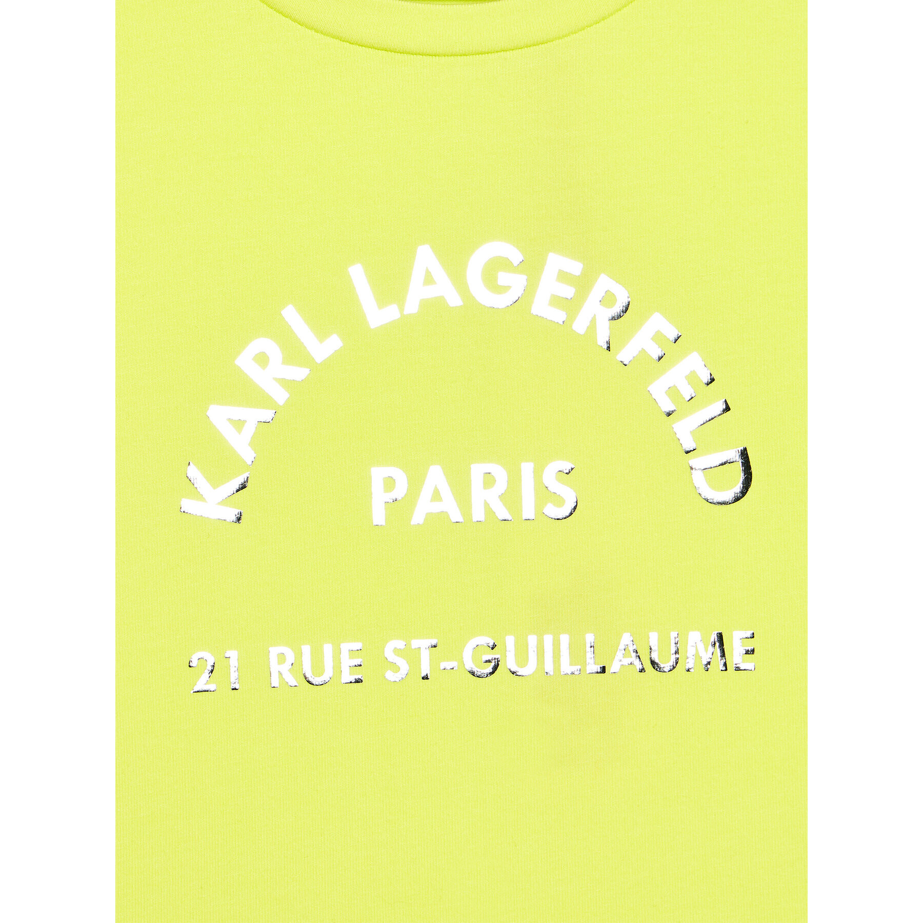 KARL LAGERFELD Tricou Z15380 D Verde Regular Fit - Pled.ro