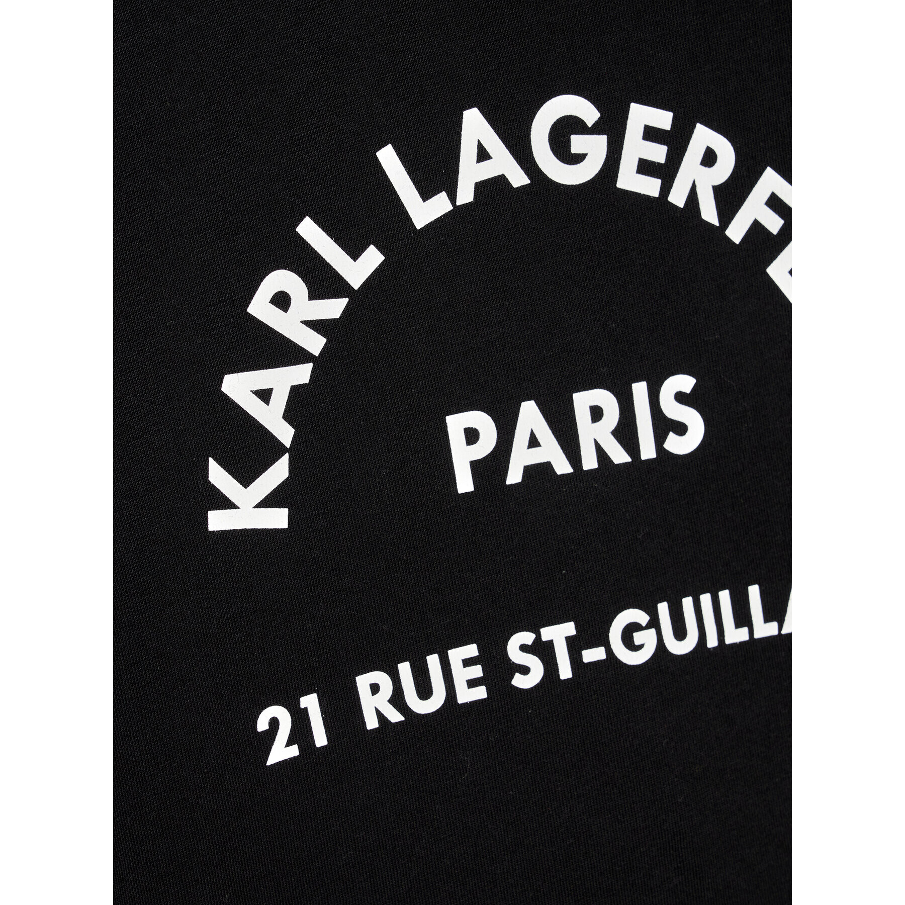 KARL LAGERFELD Tricou Z25316 S Negru Regular Fit - Pled.ro