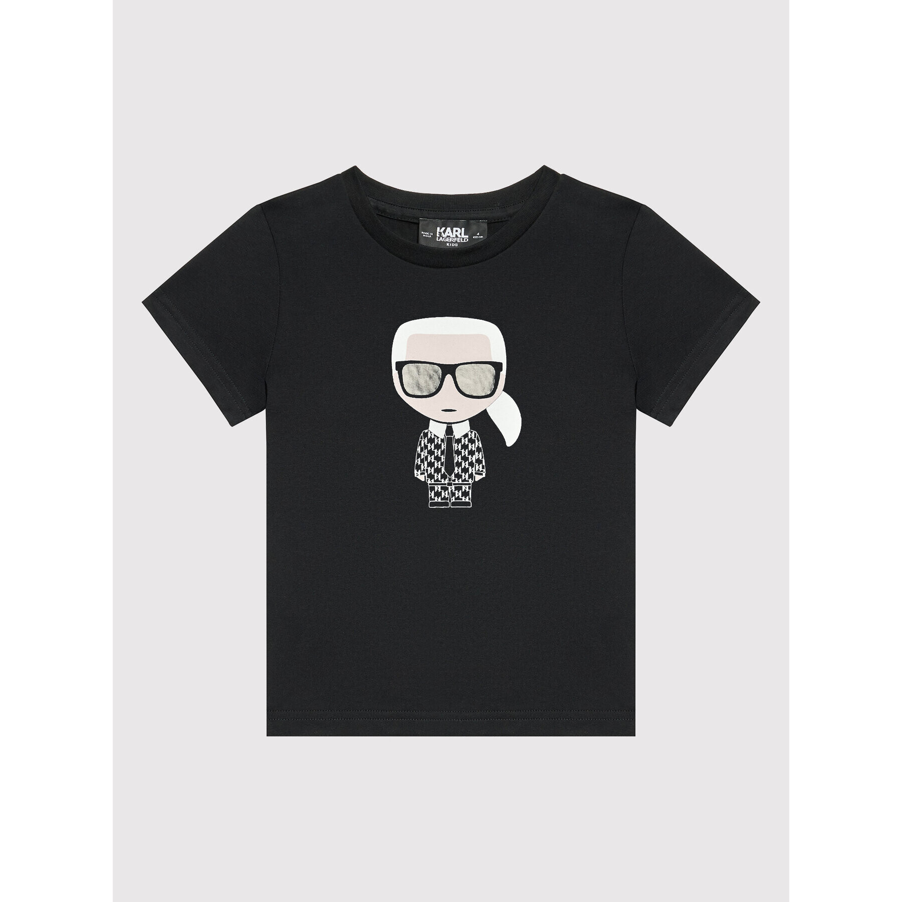 KARL LAGERFELD Tricou Z25337 M Negru Regular Fit - Pled.ro