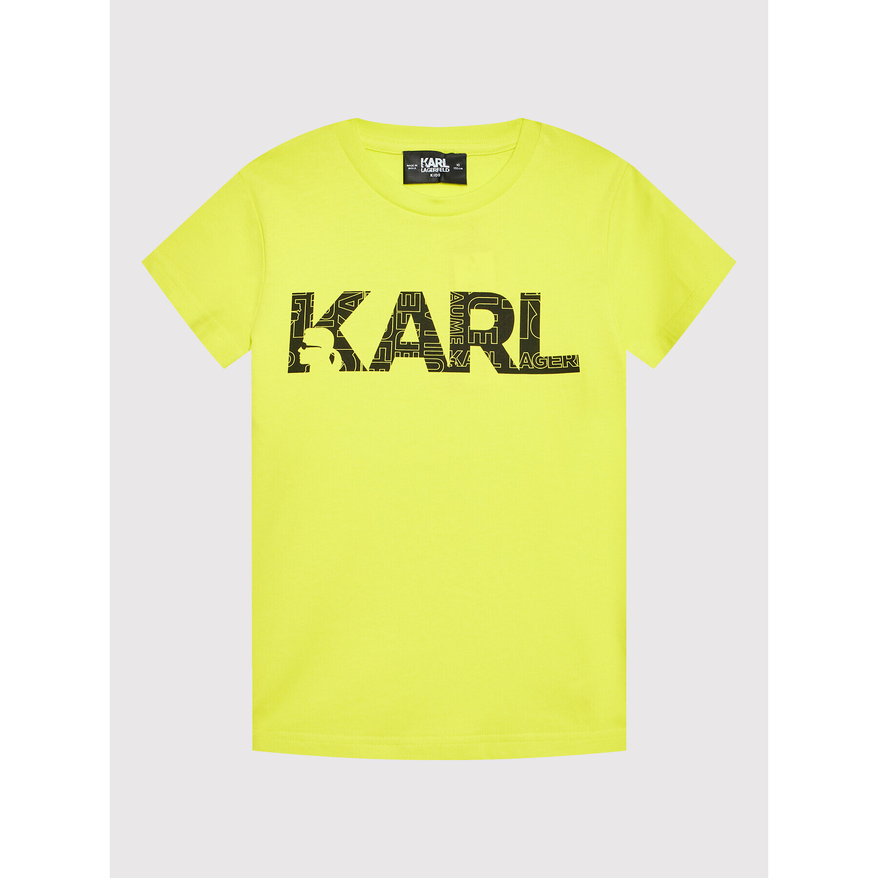 KARL LAGERFELD Tricou Z25358 D Verde Regular Fit - Pled.ro