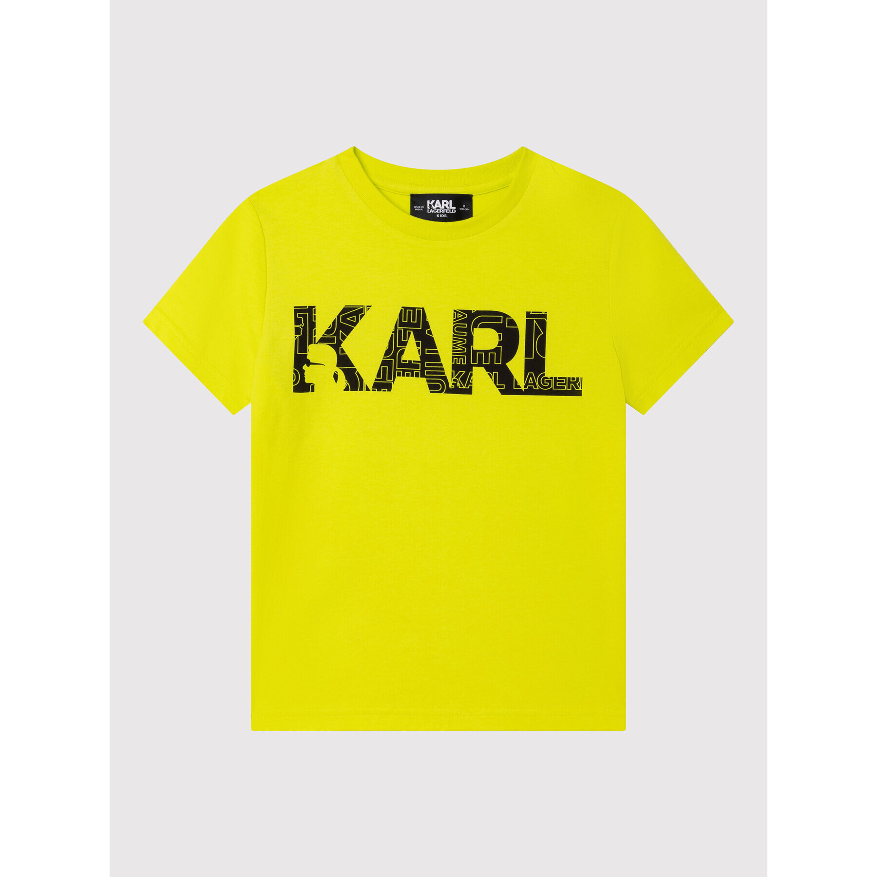 KARL LAGERFELD Tricou Z25358 D Verde Regular Fit - Pled.ro