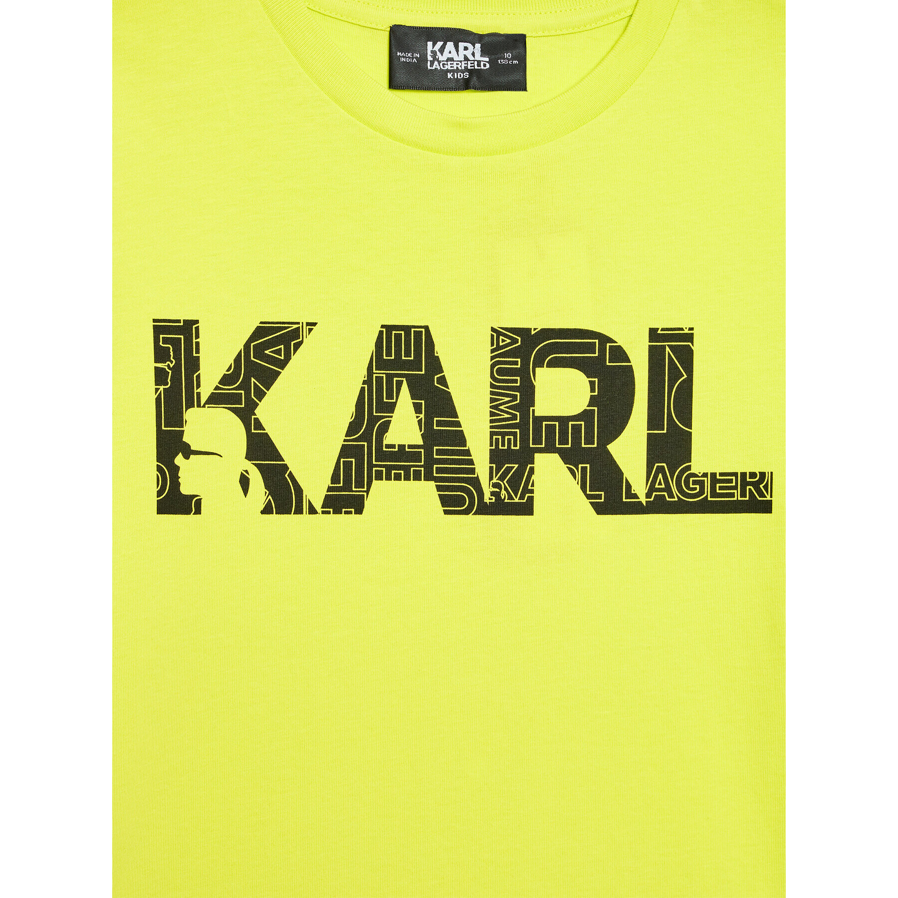 KARL LAGERFELD Tricou Z25358 D Verde Regular Fit - Pled.ro