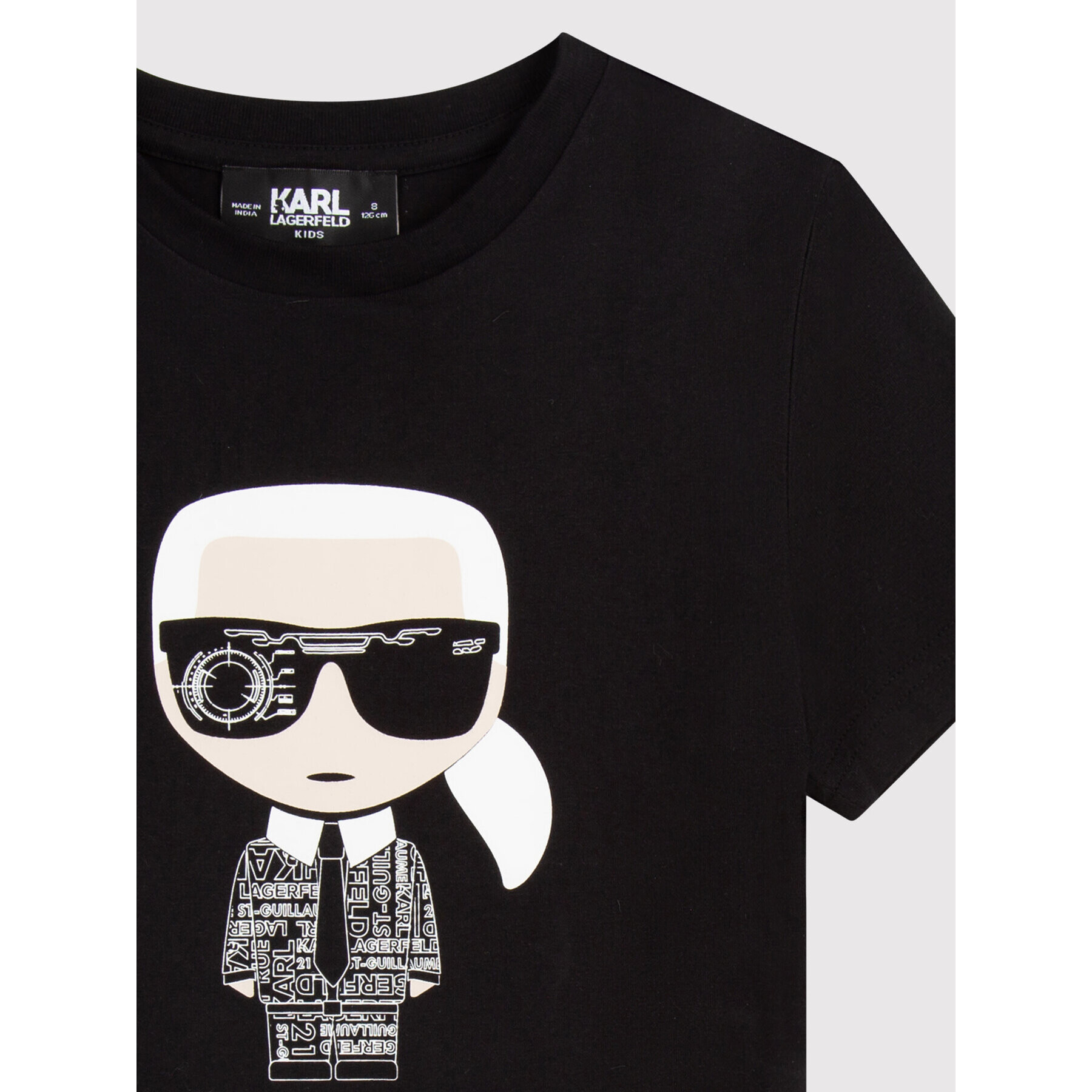 KARL LAGERFELD Tricou Z25370 M Negru Regular Fit - Pled.ro