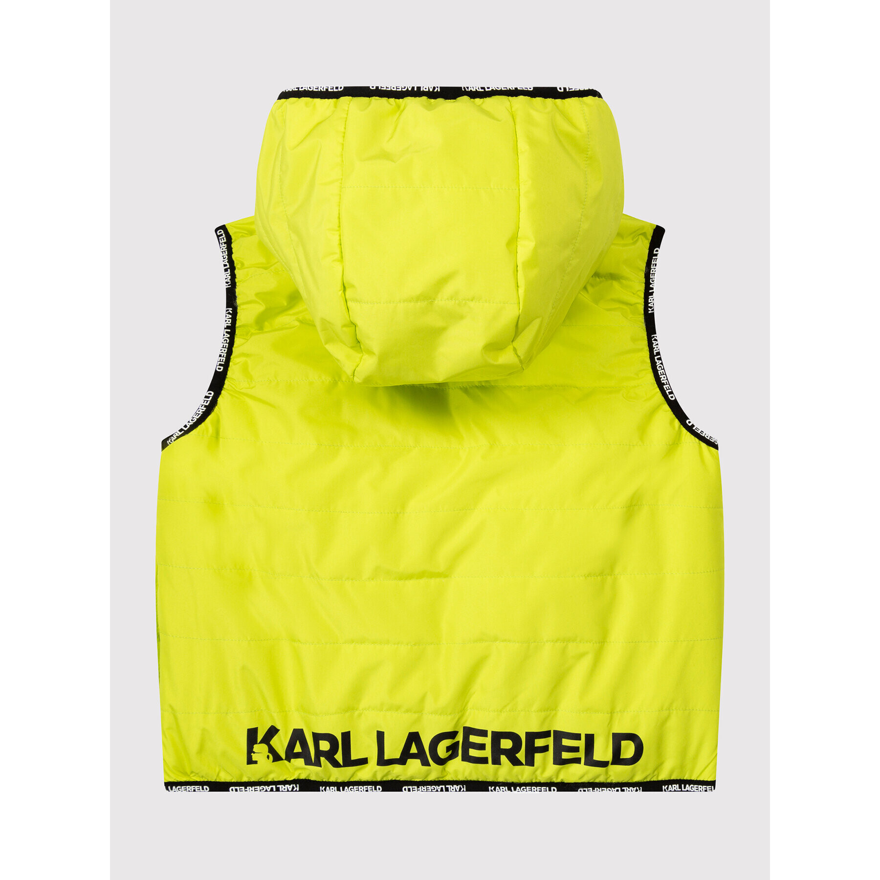 KARL LAGERFELD Vestă Z26097 M Verde Regular Fit - Pled.ro