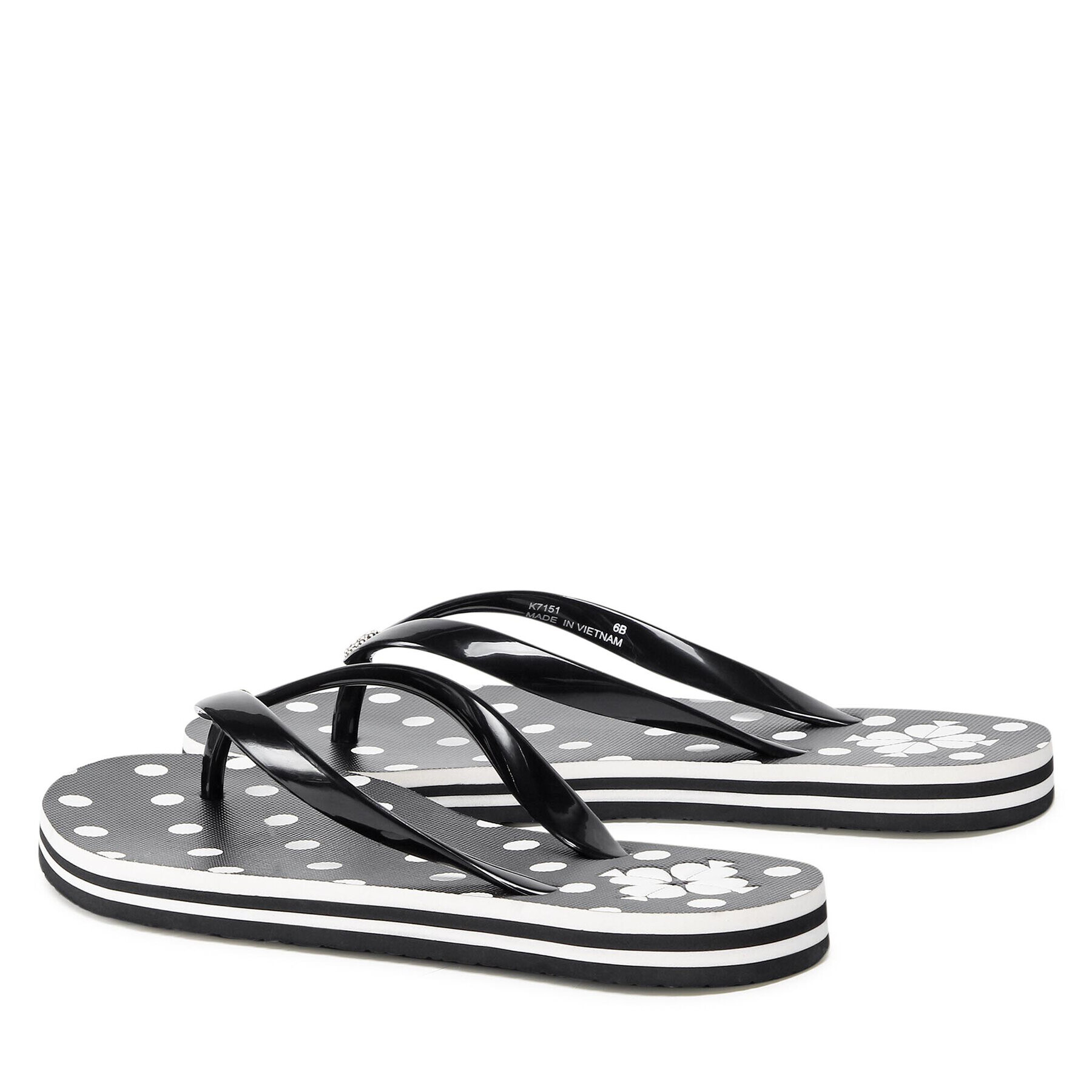 Kate Spade Flip flop Flyaway K7151 Negru - Pled.ro