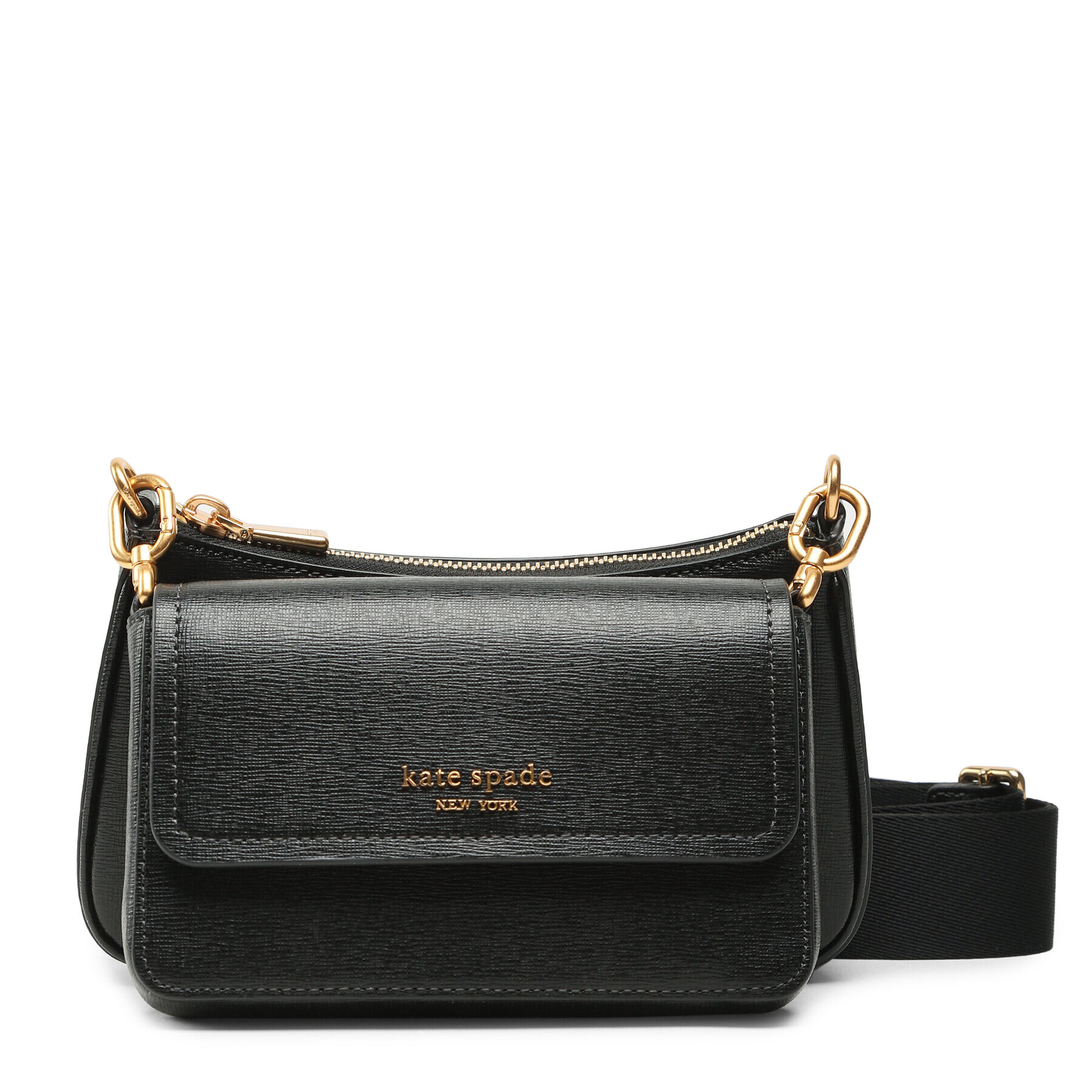 Kate Spade Geantă Double Up Crossbody K9997 Negru - Pled.ro