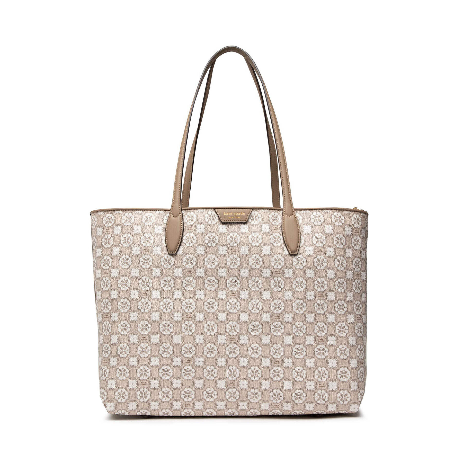 Kate Spade Geantă Flower Monogram K9026 Bej - Pled.ro