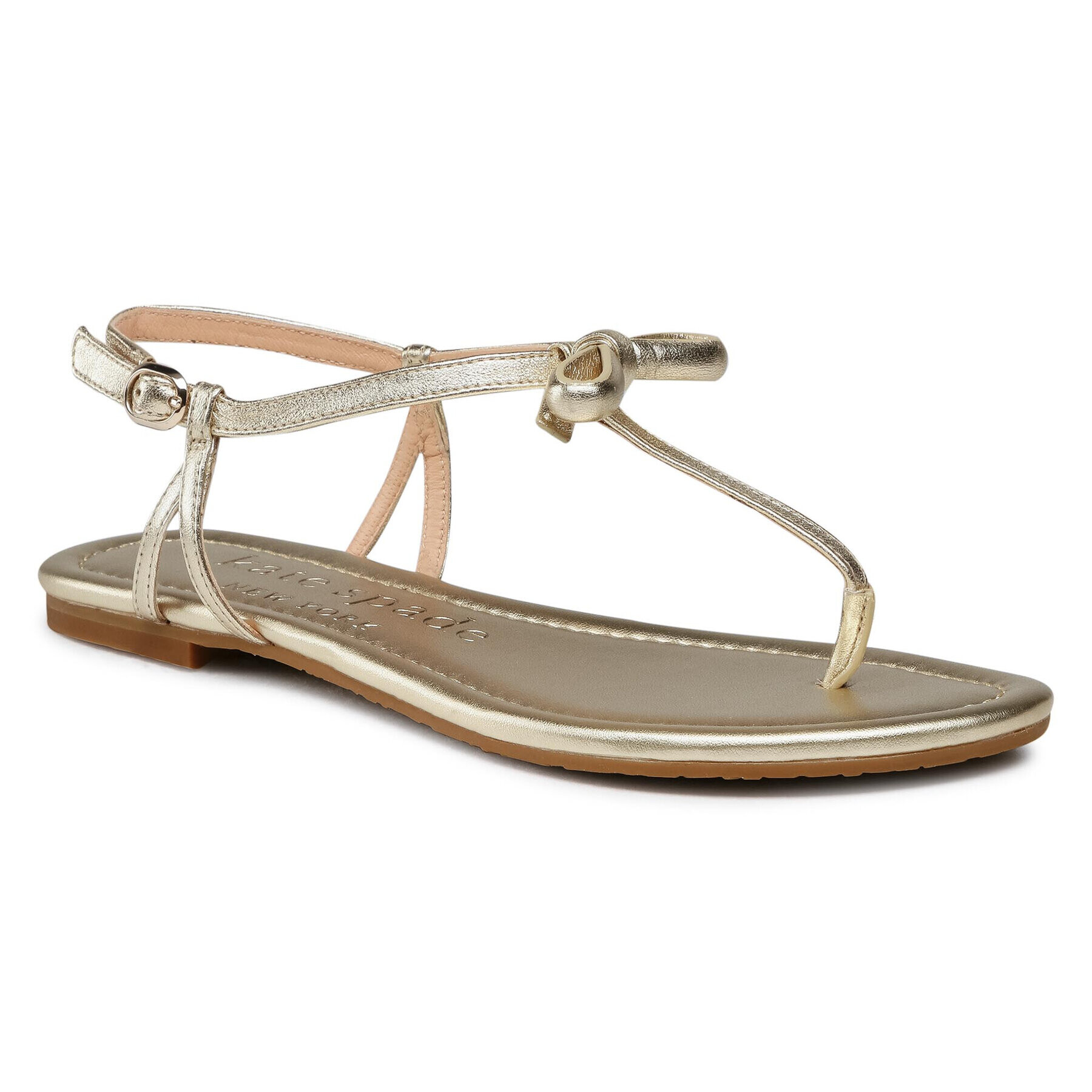 Kate Spade Sandale Piazza K3273 Auriu - Pled.ro