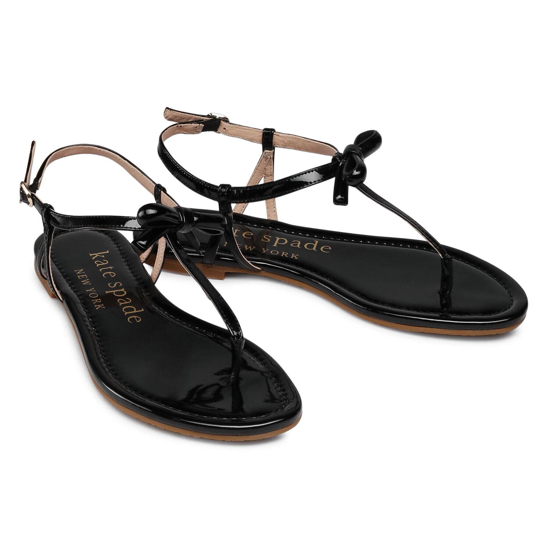 Kate Spade Sandale Piazza K3303 Negru - Pled.ro