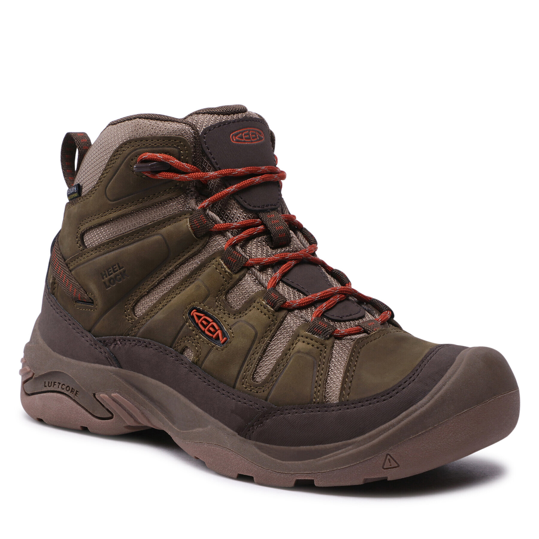 Keen Trekkings Circadia Mid Wp 1026766 Kaki - Pled.ro