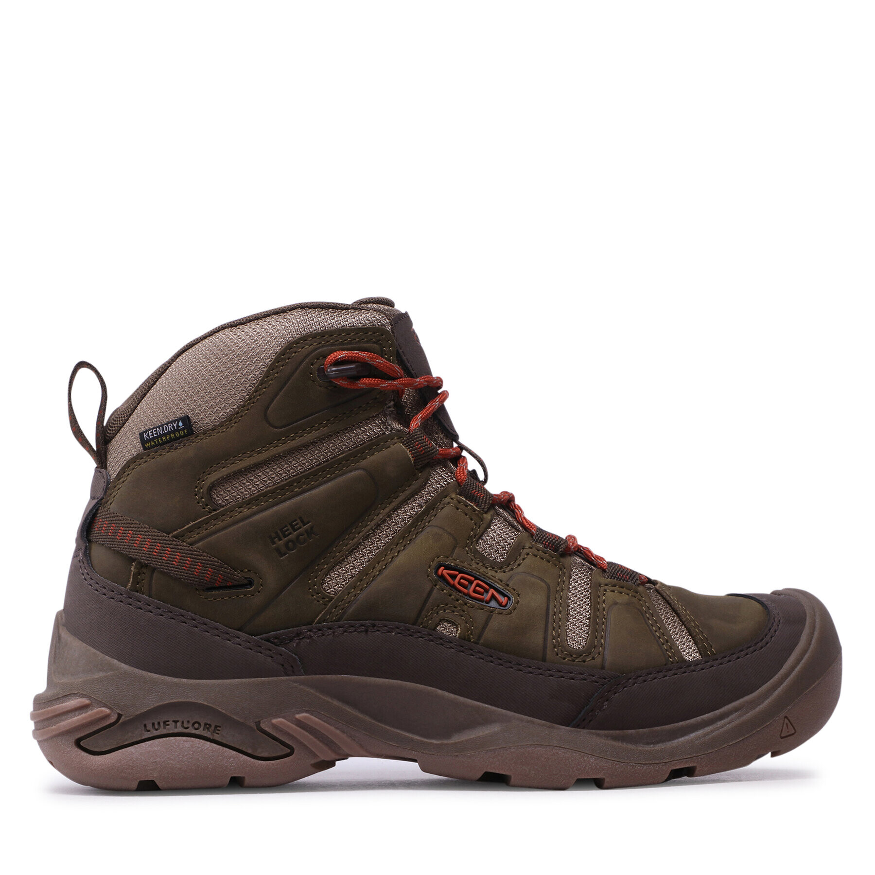 Keen Trekkings Circadia Mid Wp 1026766 Kaki - Pled.ro