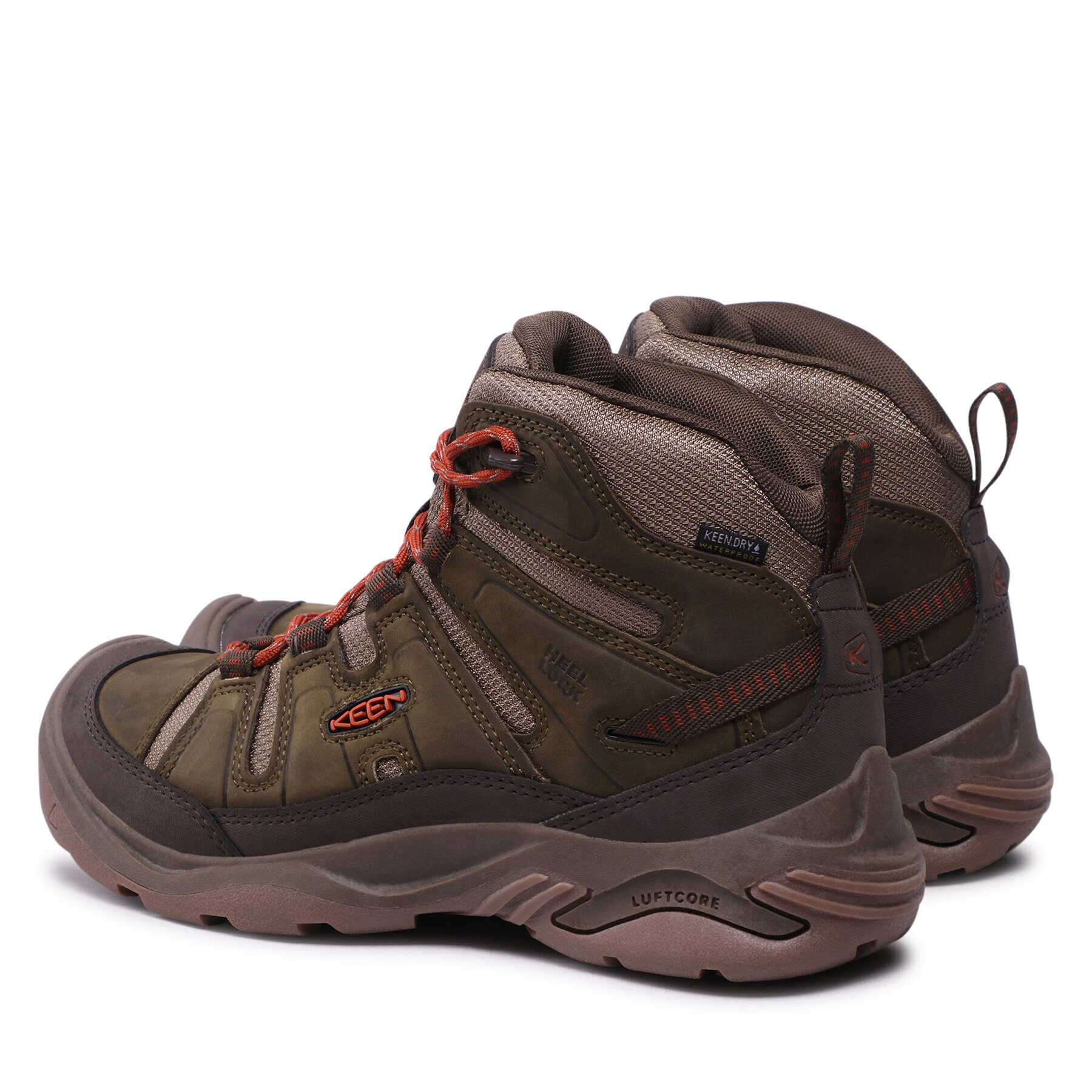 Keen Trekkings Circadia Mid Wp 1026766 Kaki - Pled.ro