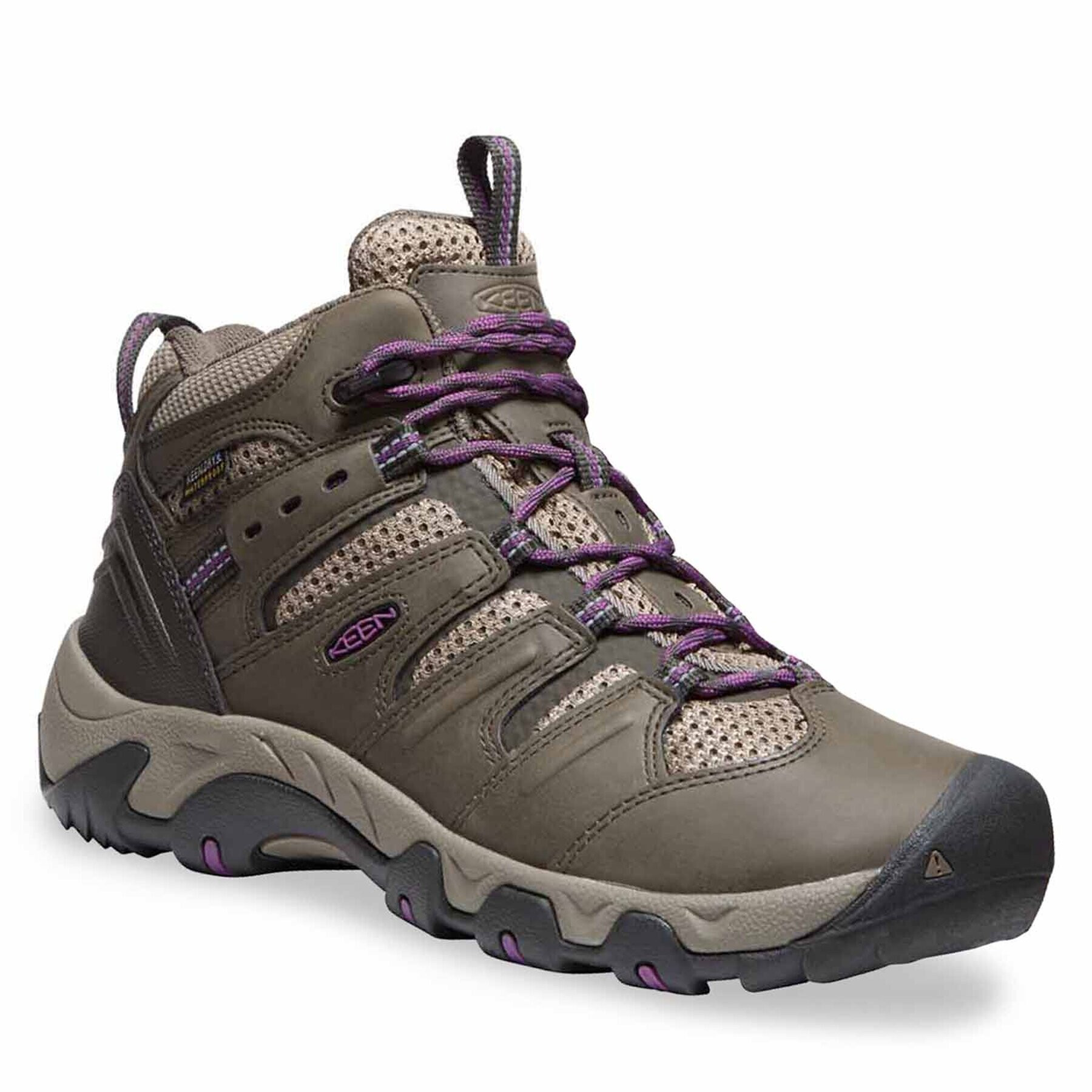 Keen Trekkings Koven Mid Wp Bungee 1024027 Maro - Pled.ro