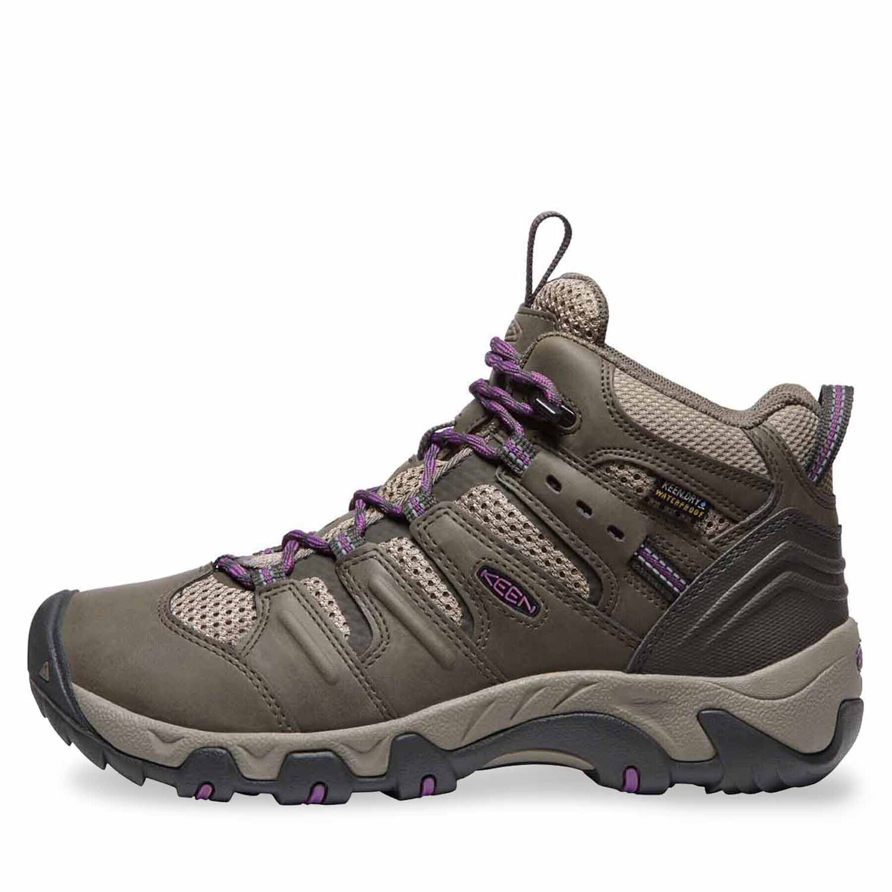 Keen Trekkings Koven Mid Wp Bungee 1024027 Maro - Pled.ro