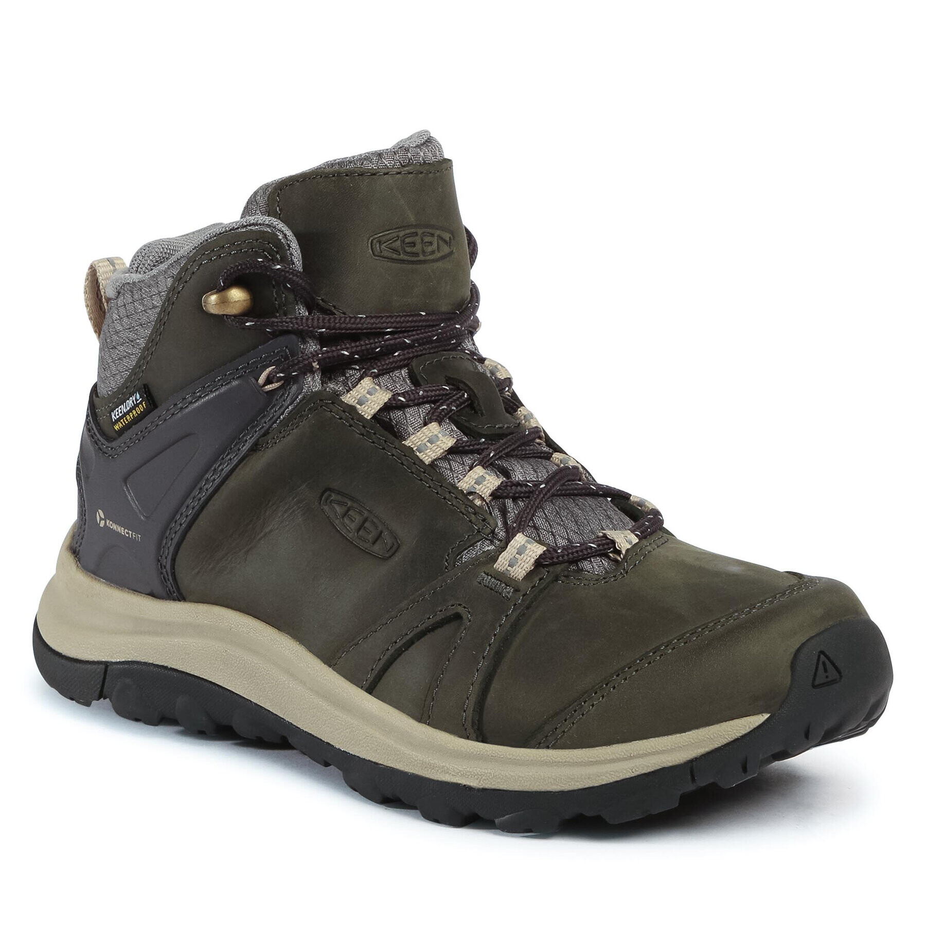 Keen Trekkings Terradora II Leather Mid Wp 1023730 Verde - Pled.ro