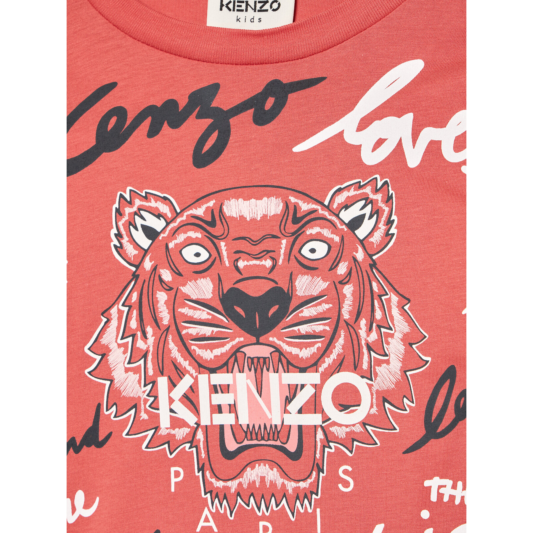 Kenzo Kids Bluză K15170 Roz Regular Fit - Pled.ro