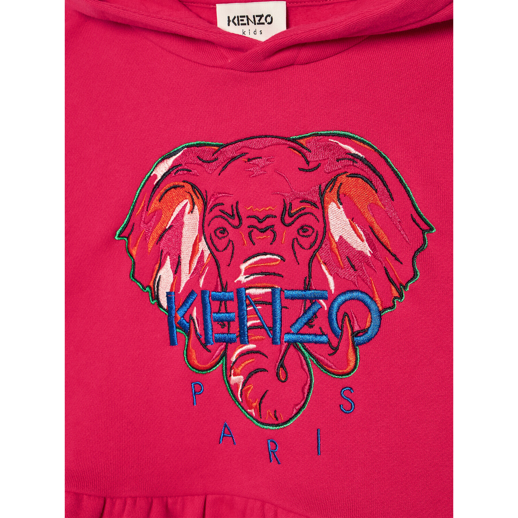 Kenzo Kids Bluză K15576 M Roz Relaxed Fit - Pled.ro