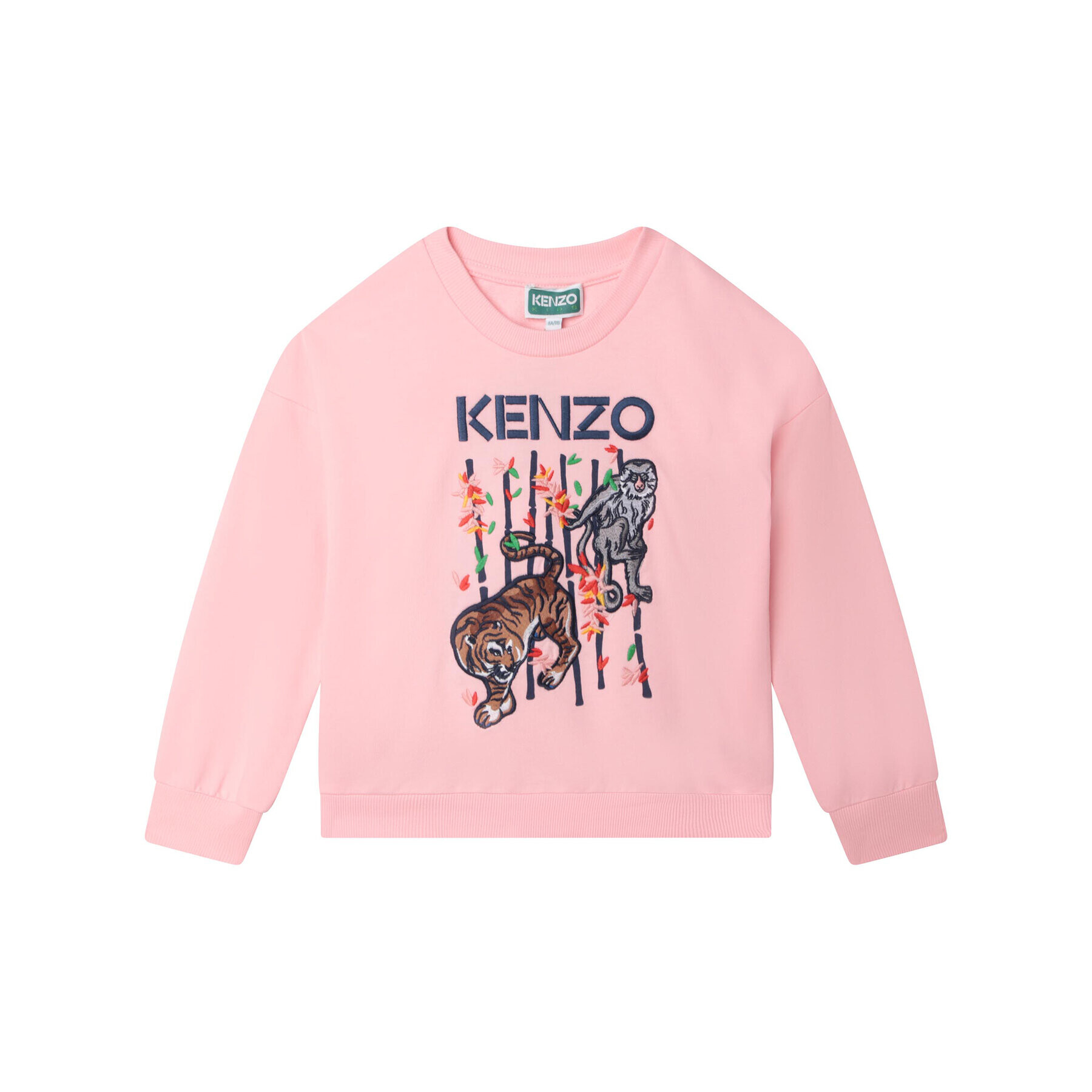 Kenzo Kids Bluză K15652 S Roz Regular Fit - Pled.ro