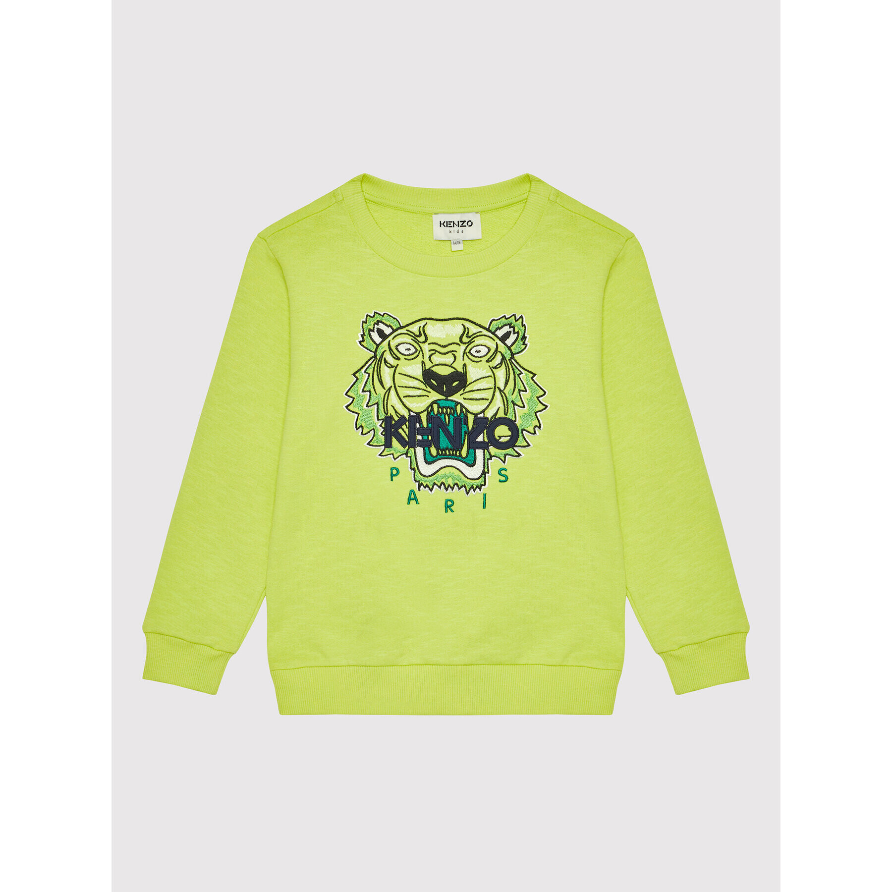 Kenzo Kids Bluză K25617 S Verde Regular Fit - Pled.ro