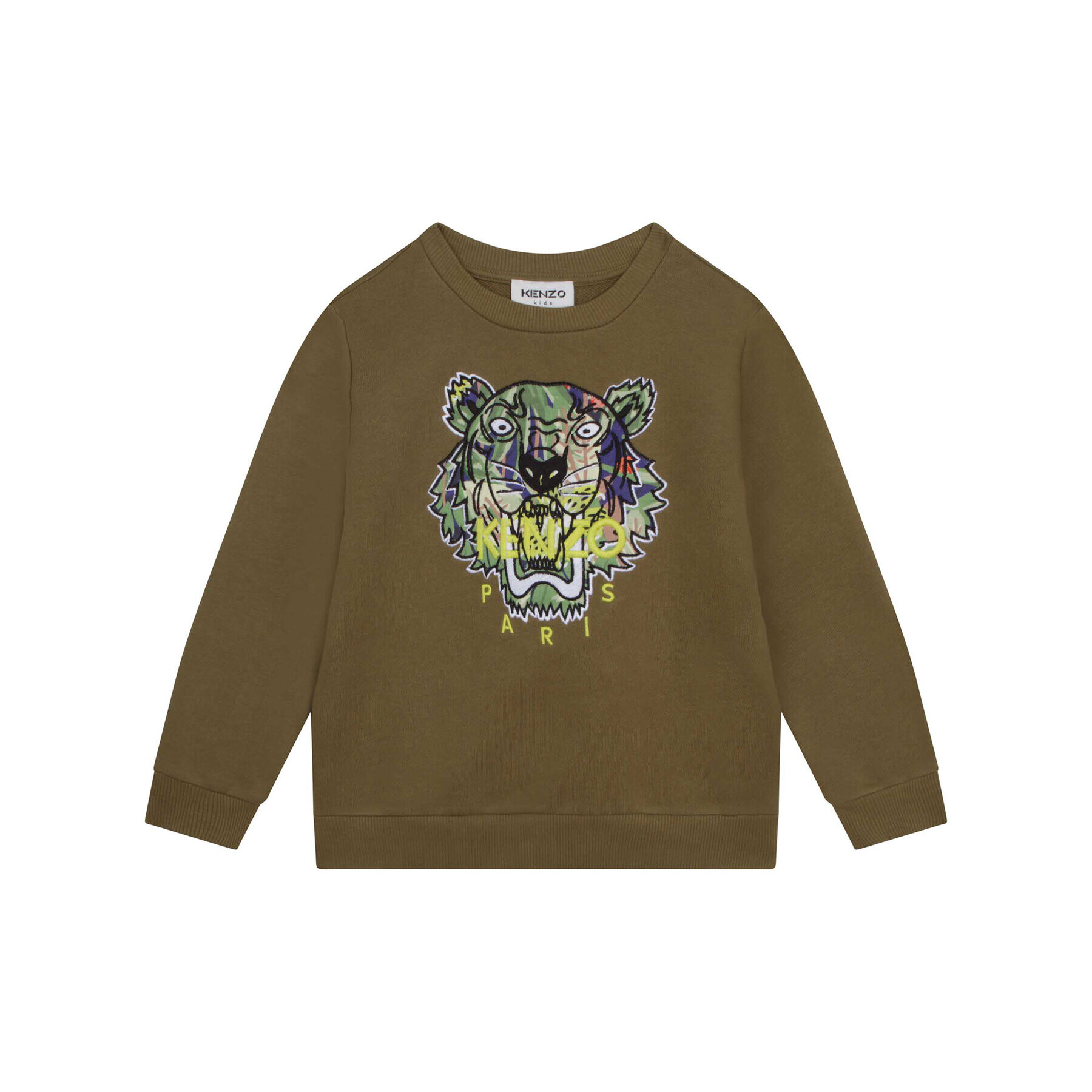 Kenzo Kids Bluză K25795 S Verde Regular Fit - Pled.ro